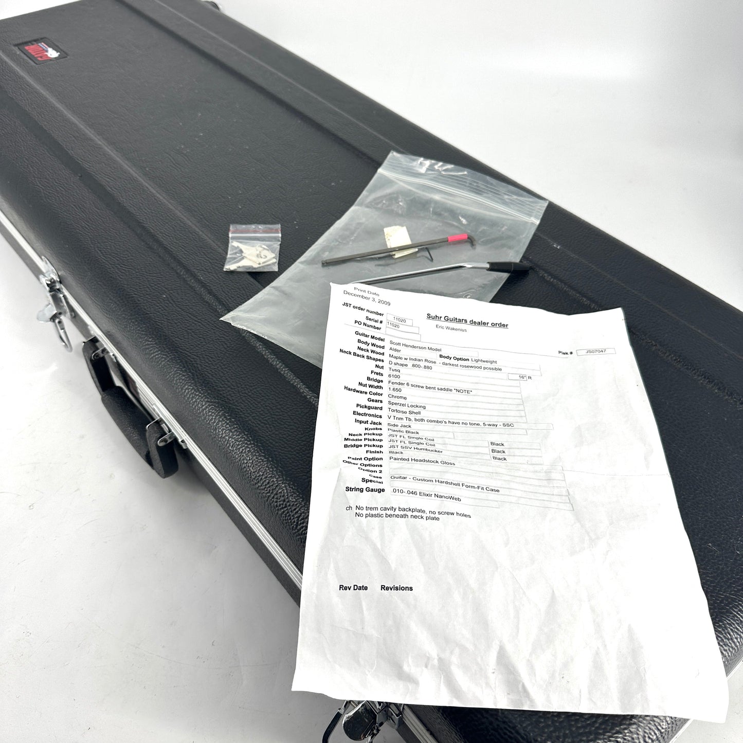 2009 Suhr Scott Henderson Custom HSS – Black | Tonebay
