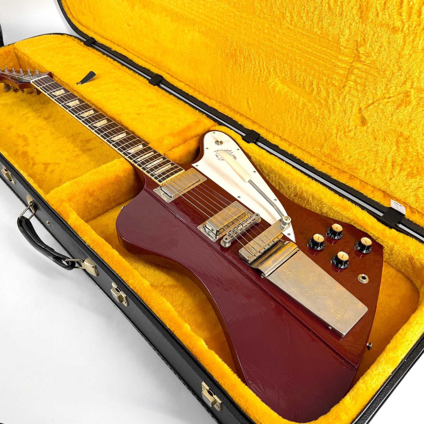 2021 Gibson Custom Shop Murphy Lab Ultra Light Aged 1963 Firebird V - Ember Red | Tonebay