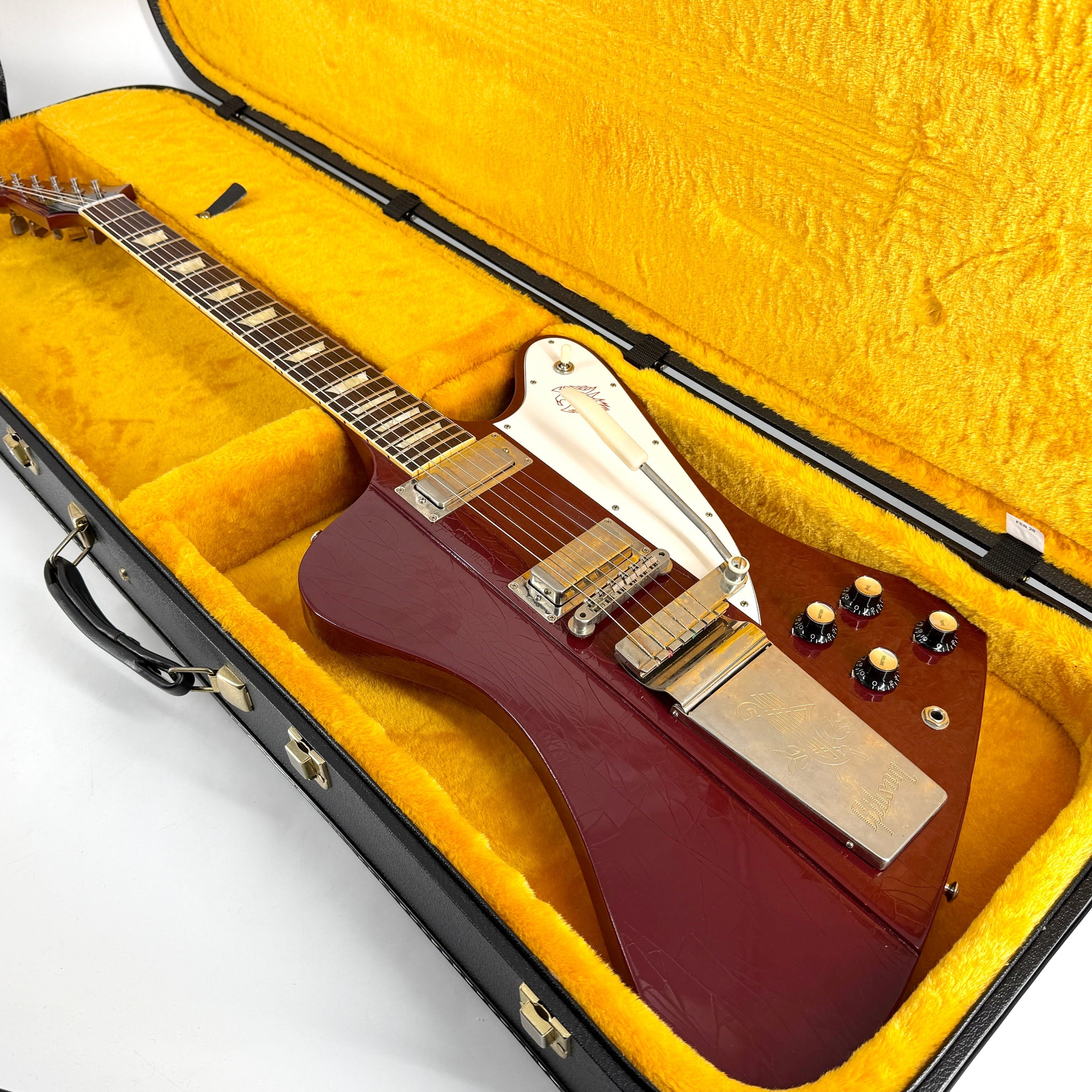 2021 Gibson Custom Shop Murphy Lab Ultra Light Aged 1963 Firebird V - Ember Red | Tonebay
