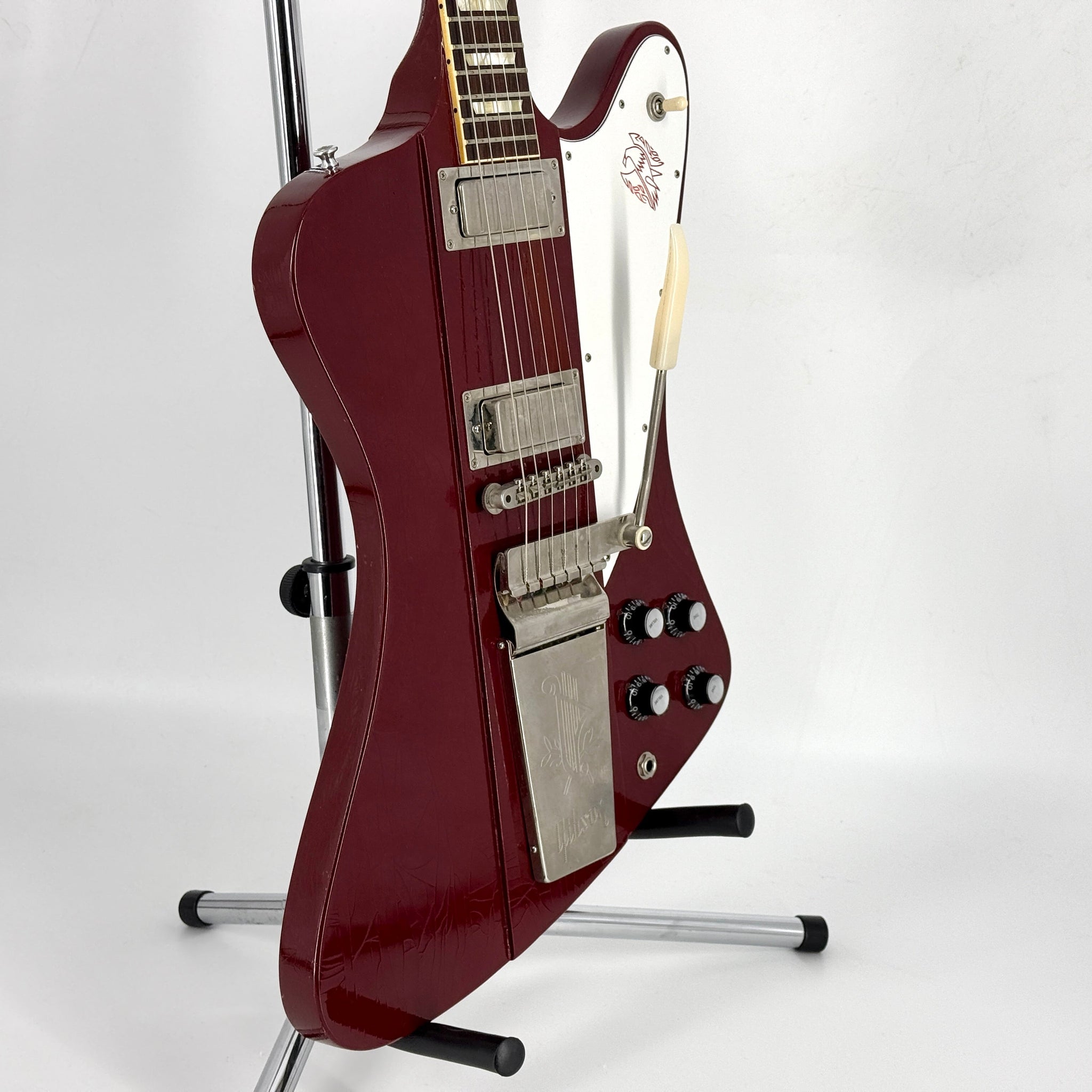 2021 Gibson Custom Shop Murphy Lab Ultra Light Aged 1963 Firebird V - Ember Red | Tonebay
