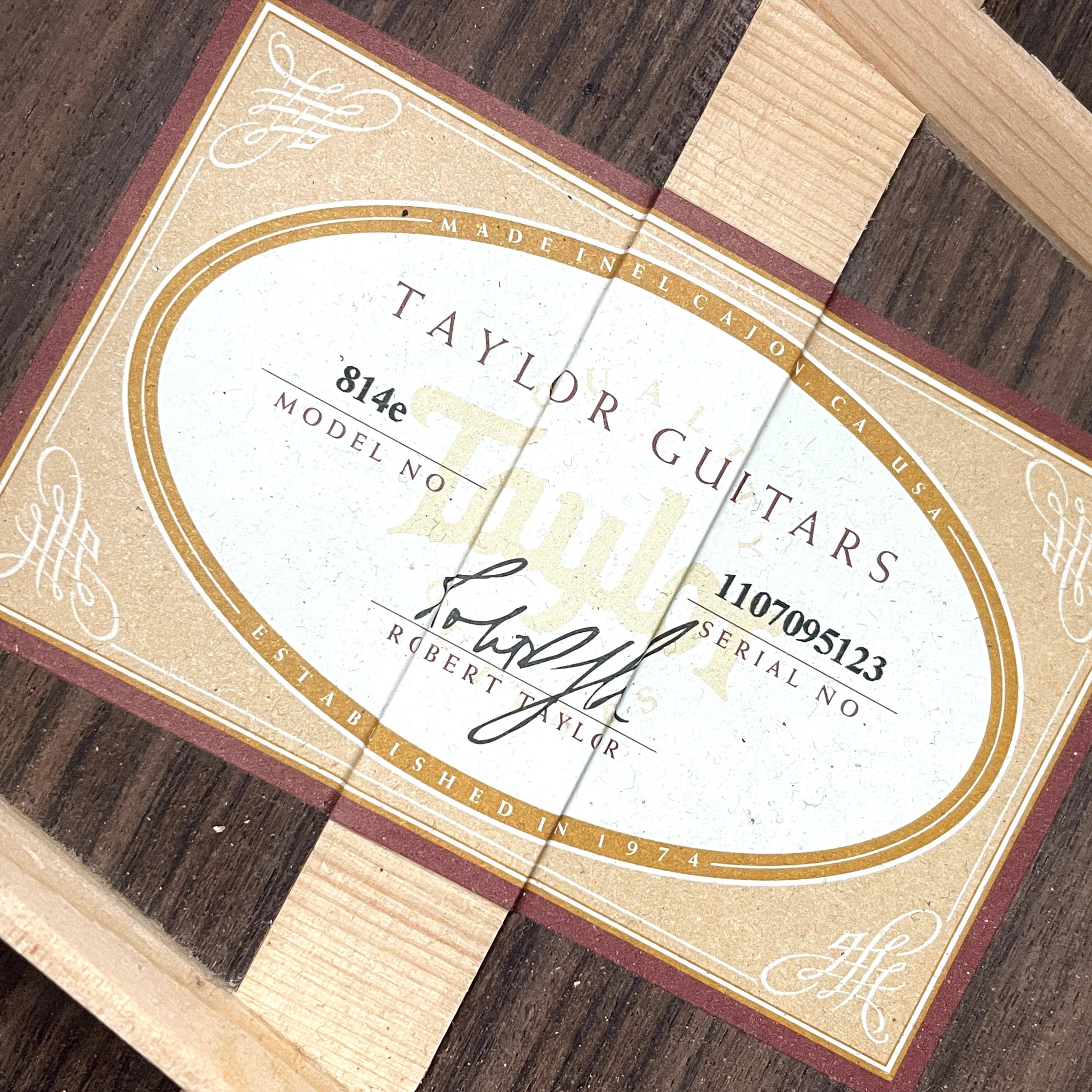 2015 Taylor 814e Electro Acoustic - Natural | Tonebay