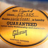 2024 Gibson ES-335 Figured – Deep Ocean Burst