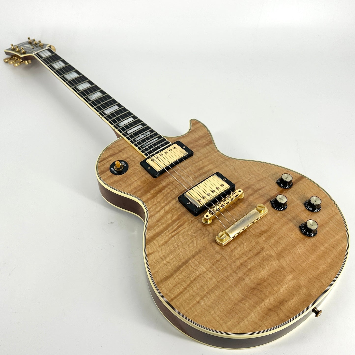 2007 Gibson Shop '68 Les Paul Custom Flame – Vintage Natural Default Title | Tonebay