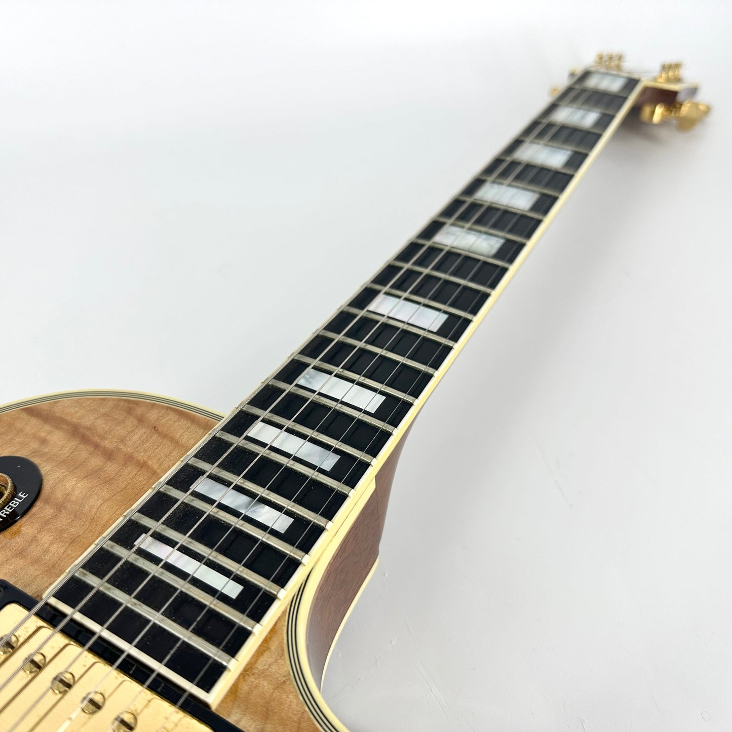 2007 Gibson Shop '68 Les Paul Custom Flame – Vintage Natural | Tonebay