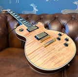 2007 Gibson Shop '68 Les Paul Custom Flame – Vintage Natural | Tonebay