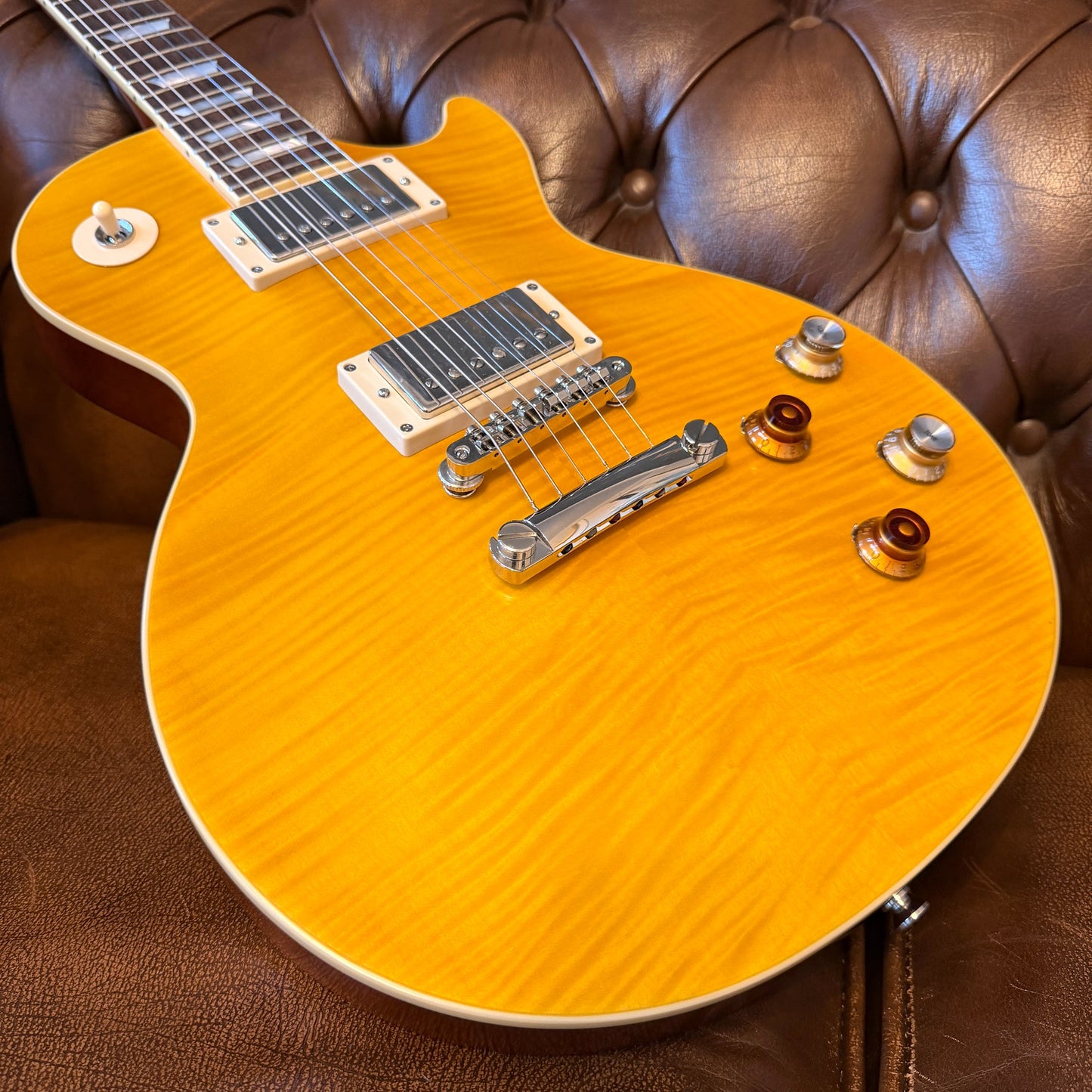 2024 Epiphone Inspired by Gibson Kirk Hammett Greeny 1959 Les Paul Standard - Greeny Burst