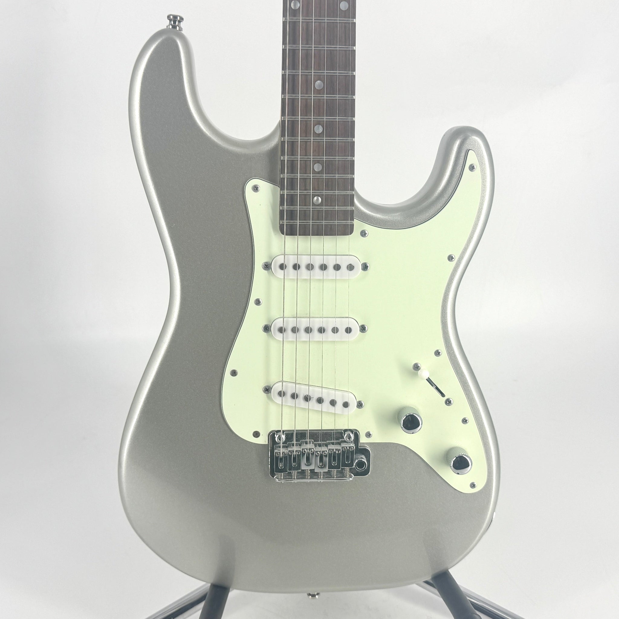 2017 Schecter Nick Johnston Traditional - Atomic Silver | Tonebay