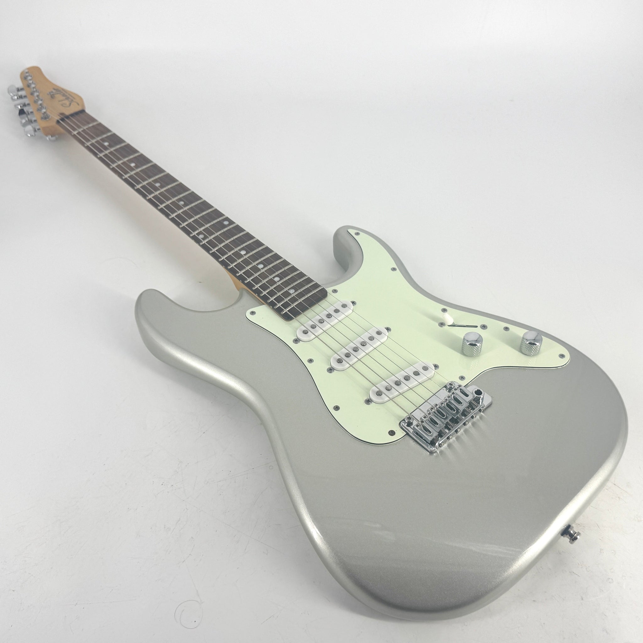 2017 Schecter Nick Johnston Traditional - Atomic Silver Default Title | Tonebay