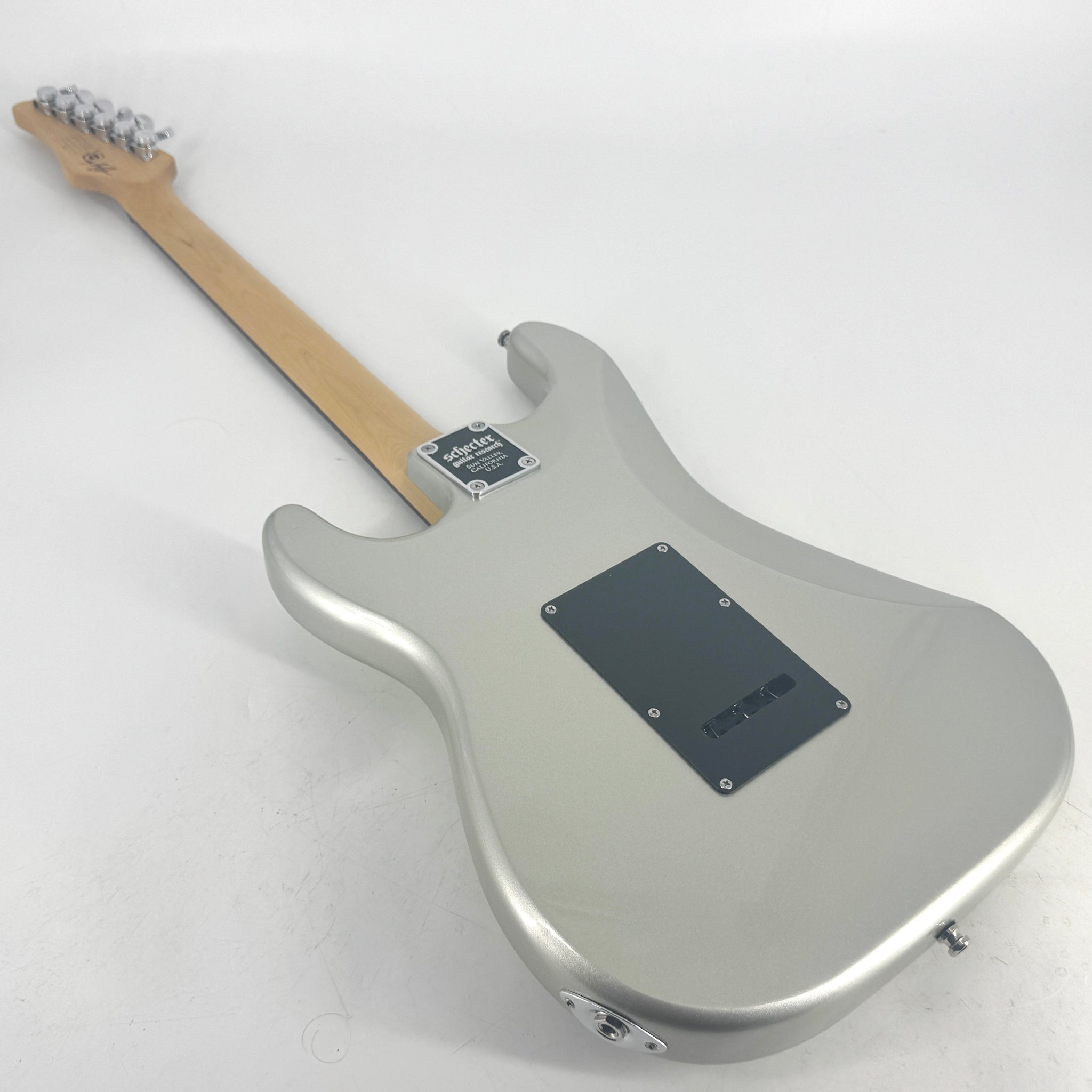 2017 Schecter Nick Johnston Traditional - Atomic Silver | Tonebay