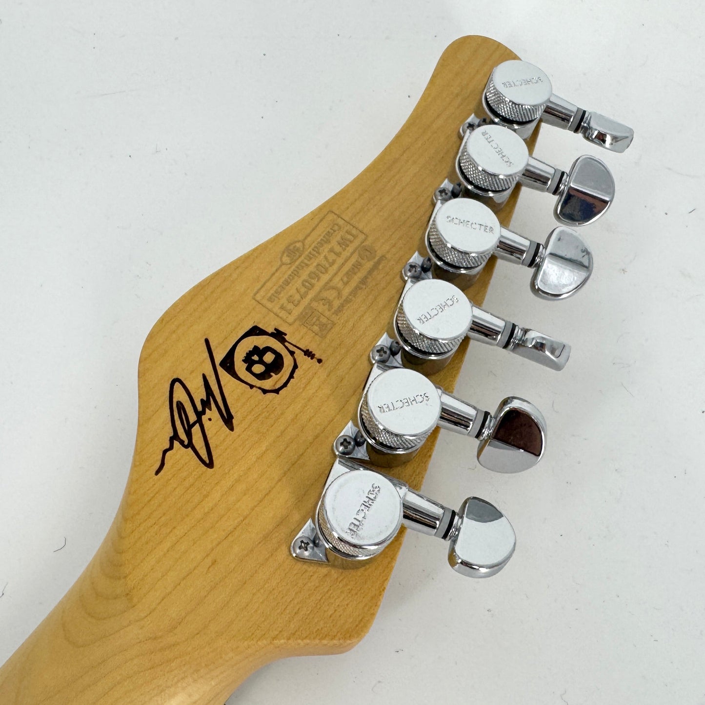 2017 Schecter Nick Johnston Traditional - Atomic Silver | Tonebay