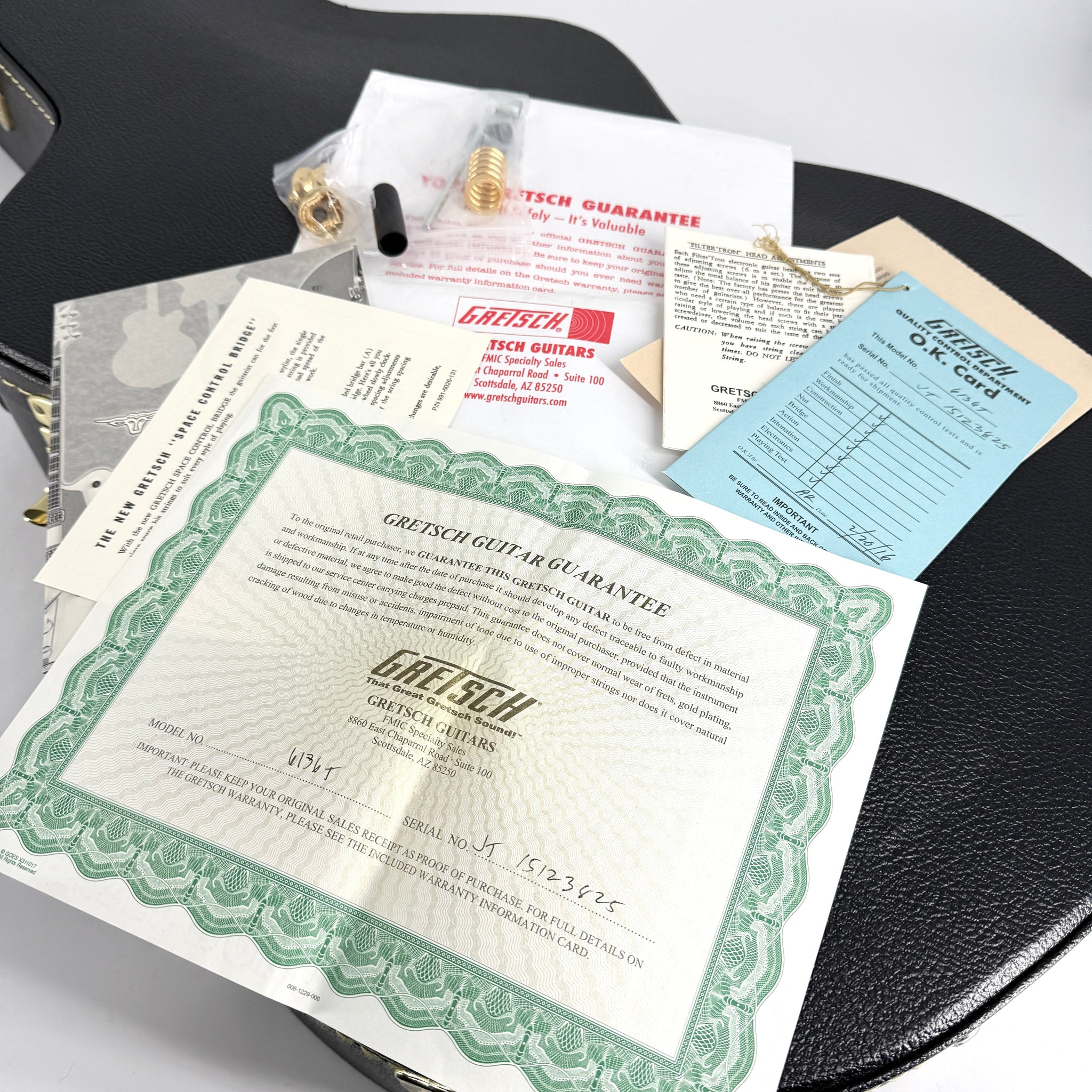 2015 Gretsch Falcon G6136T - Black | Tonebay