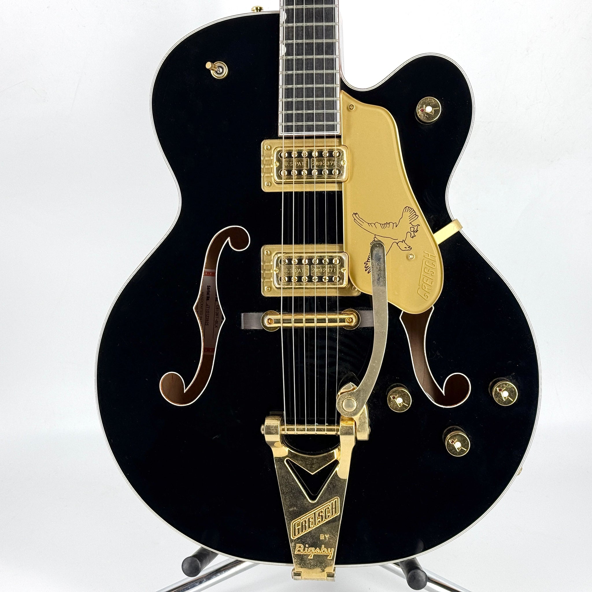 2015 Gretsch Falcon G6136T - Black | Tonebay