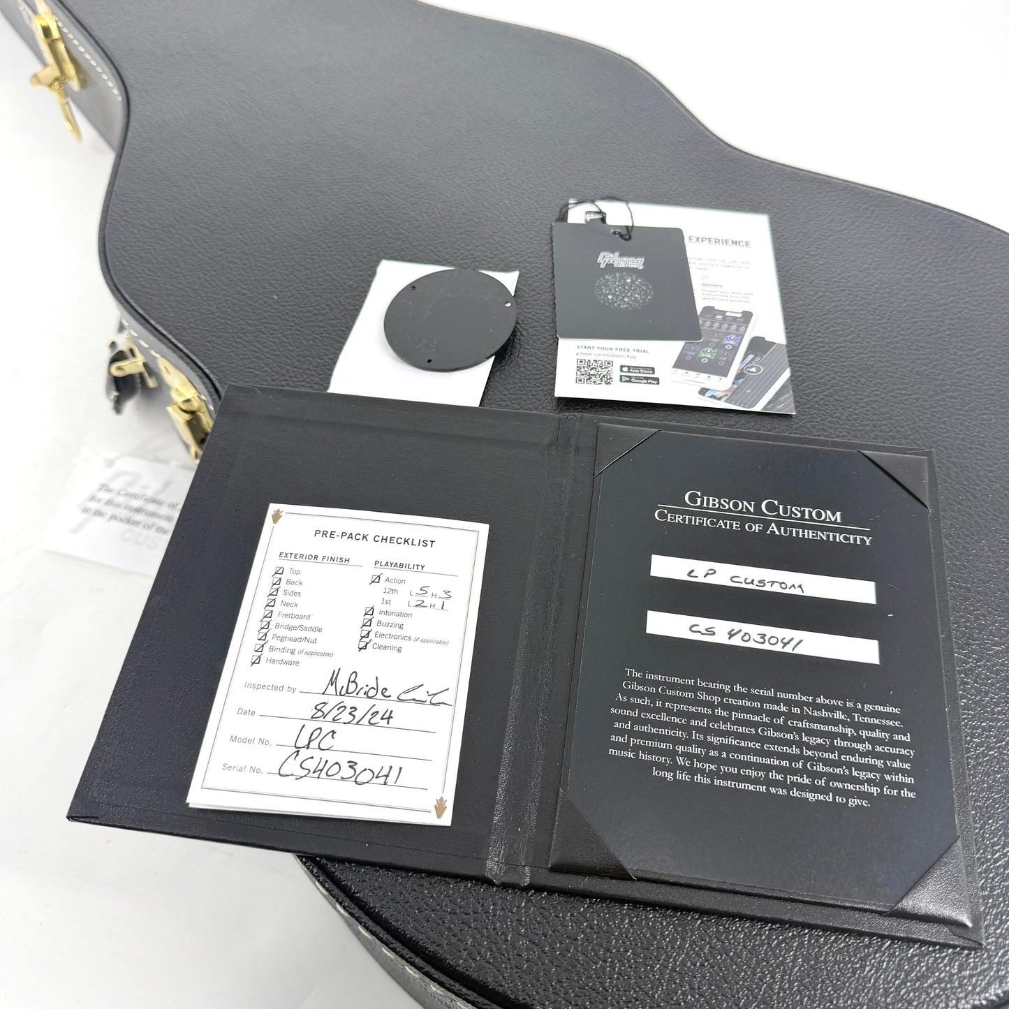 2024 Gibson Custom Made to Measure Les Paul Custom - Gold Sparkle | Tonebay