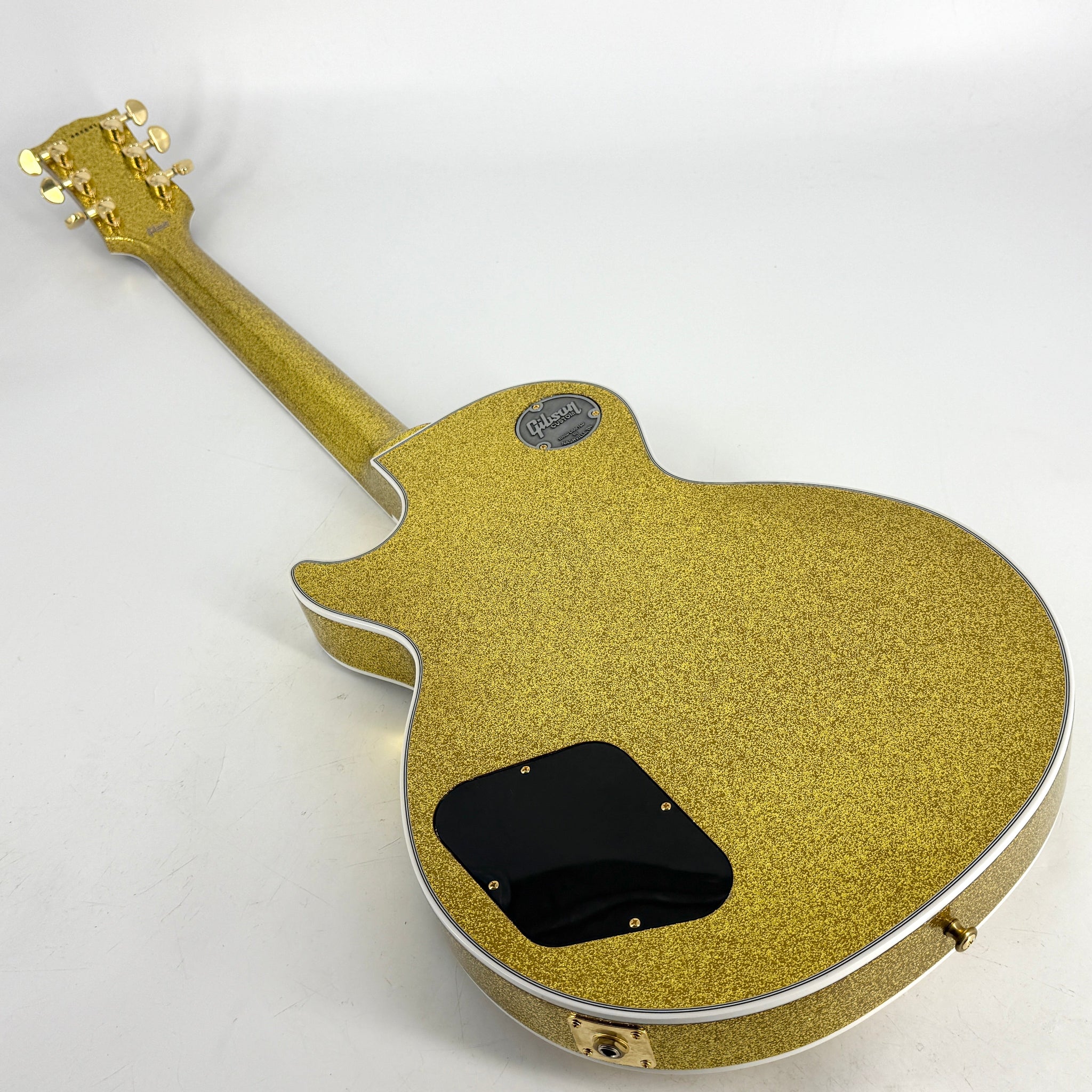 2024 Gibson Custom Made to Measure Les Paul Custom - Gold Sparkle | Tonebay