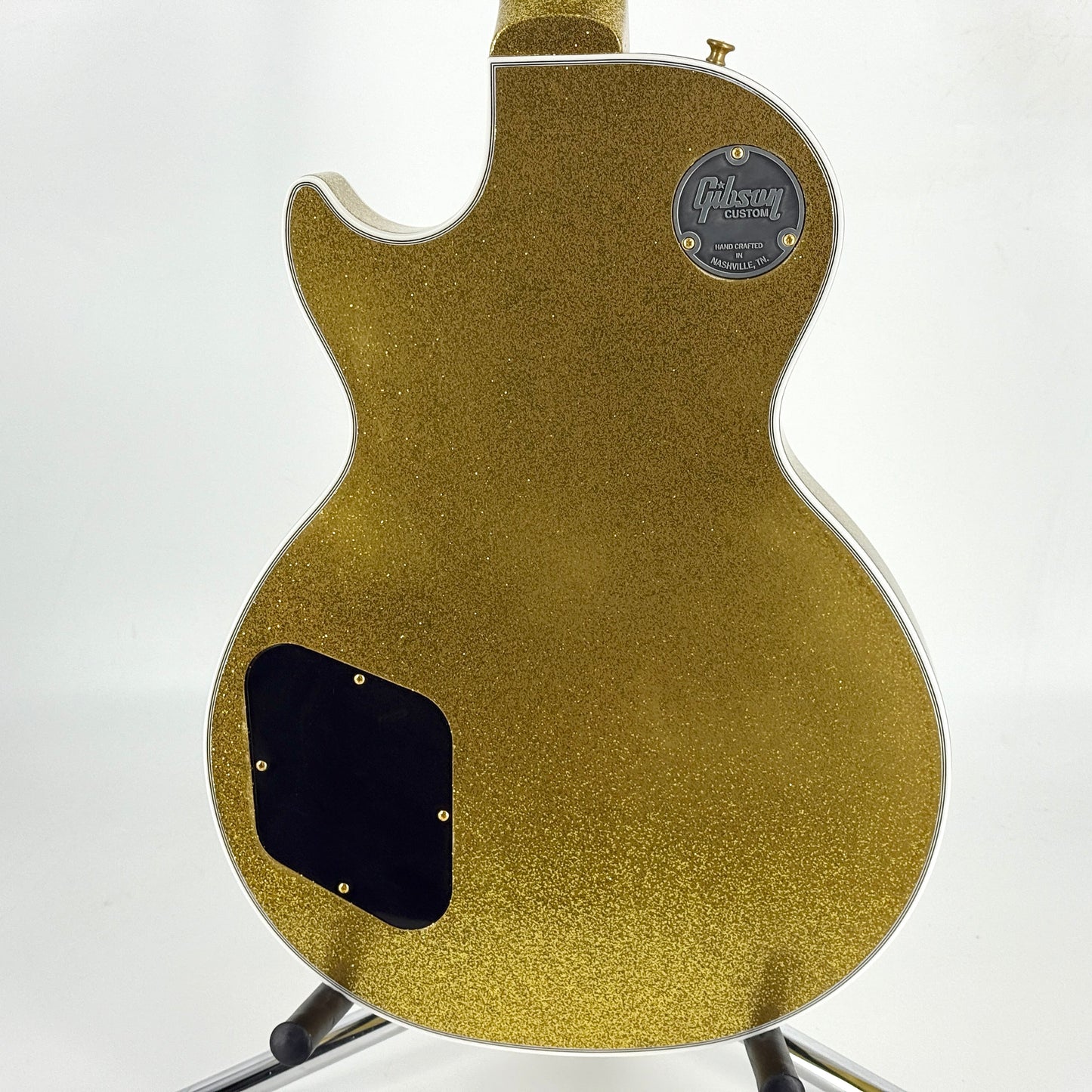 2024 Gibson Custom Made to Measure Les Paul Custom - Gold Sparkle | Tonebay