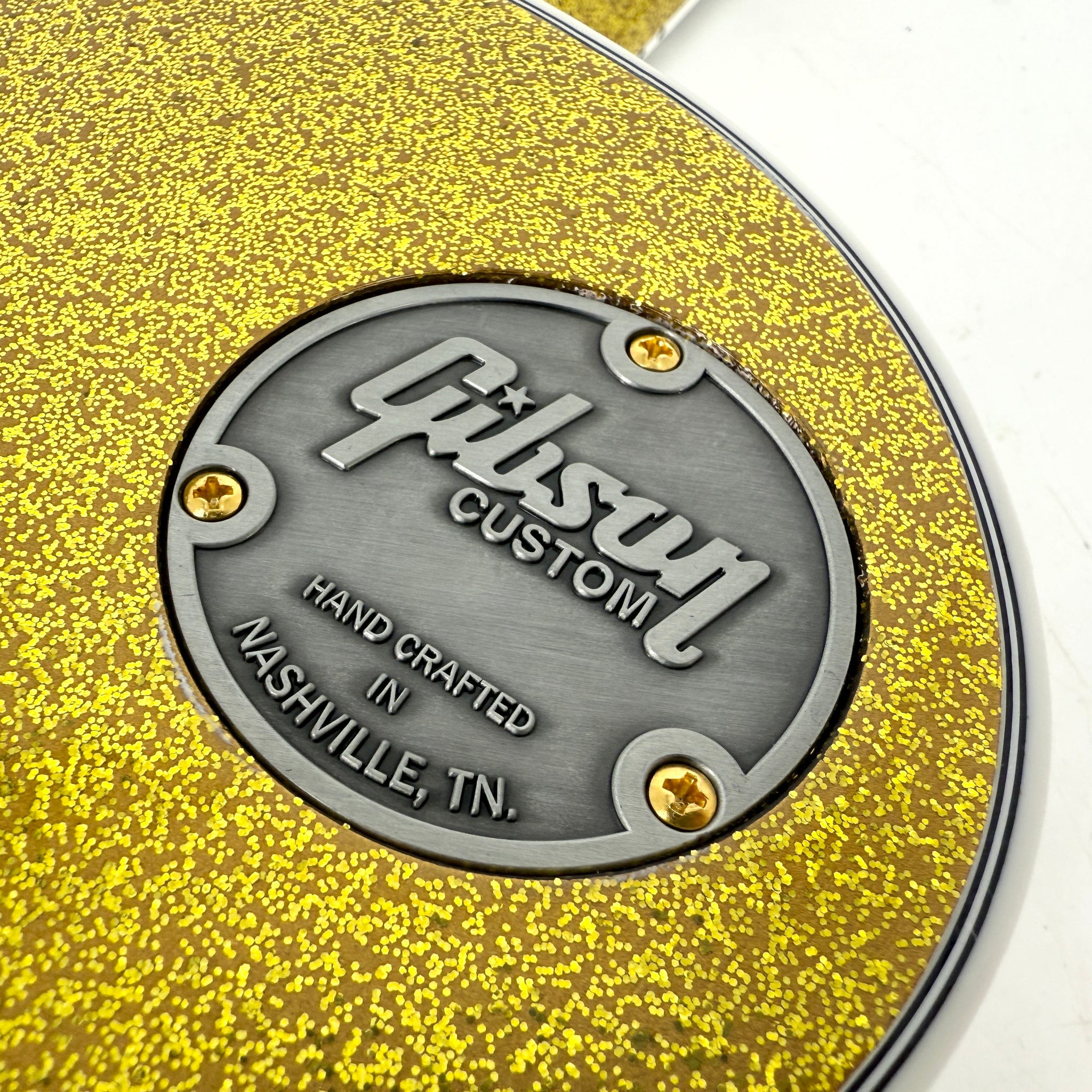 2024 Gibson Custom Made to Measure Les Paul Custom - Gold Sparkle | Tonebay