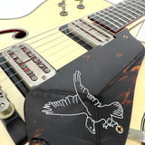 2021 Gretsch Custom Shop Stephen Stern Masterbuilt Falcon Relic G6136-CS - White | Tonebay