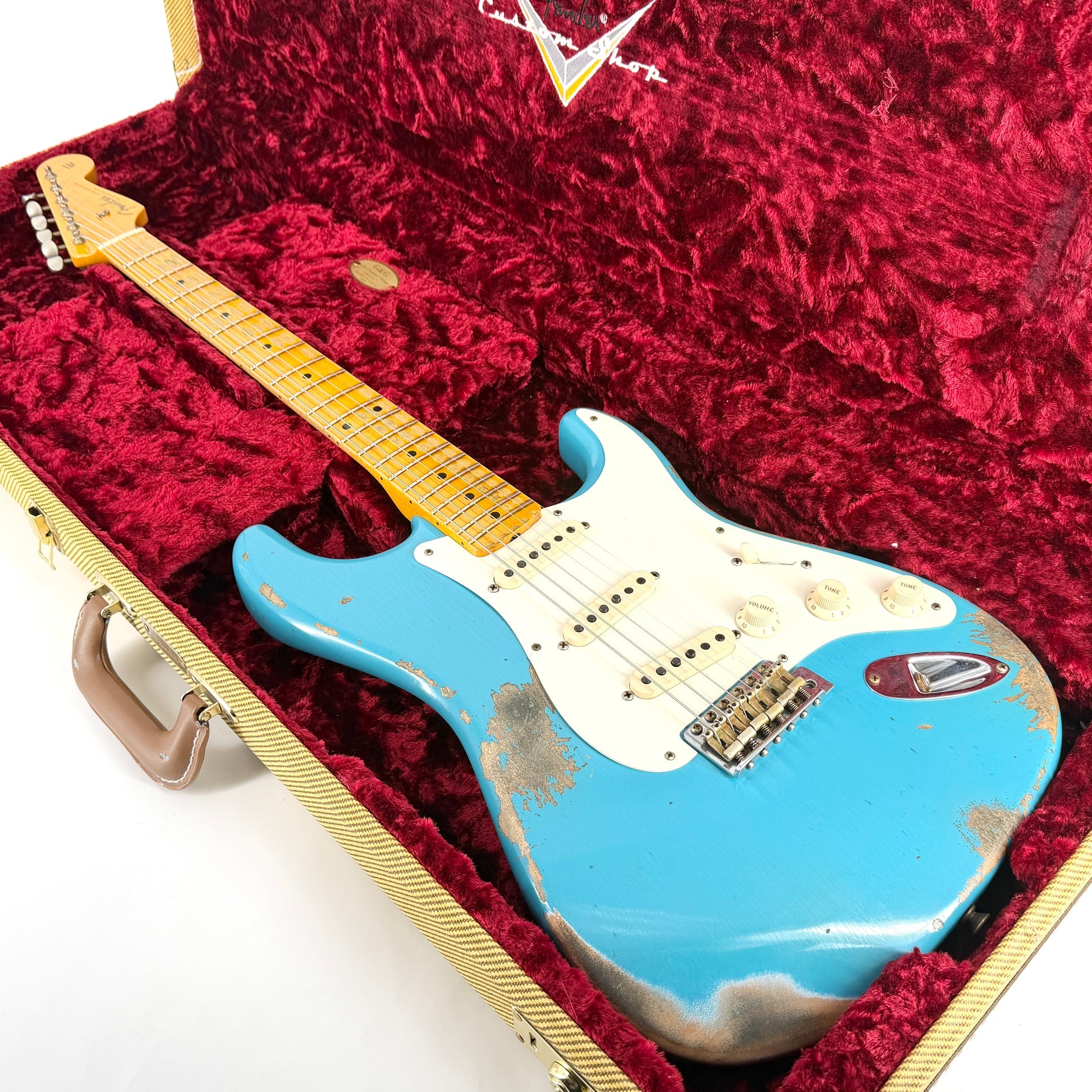 2020 Fender Custom Shop ’56 Heavy Relic Stratocaster – Taos Turquoise