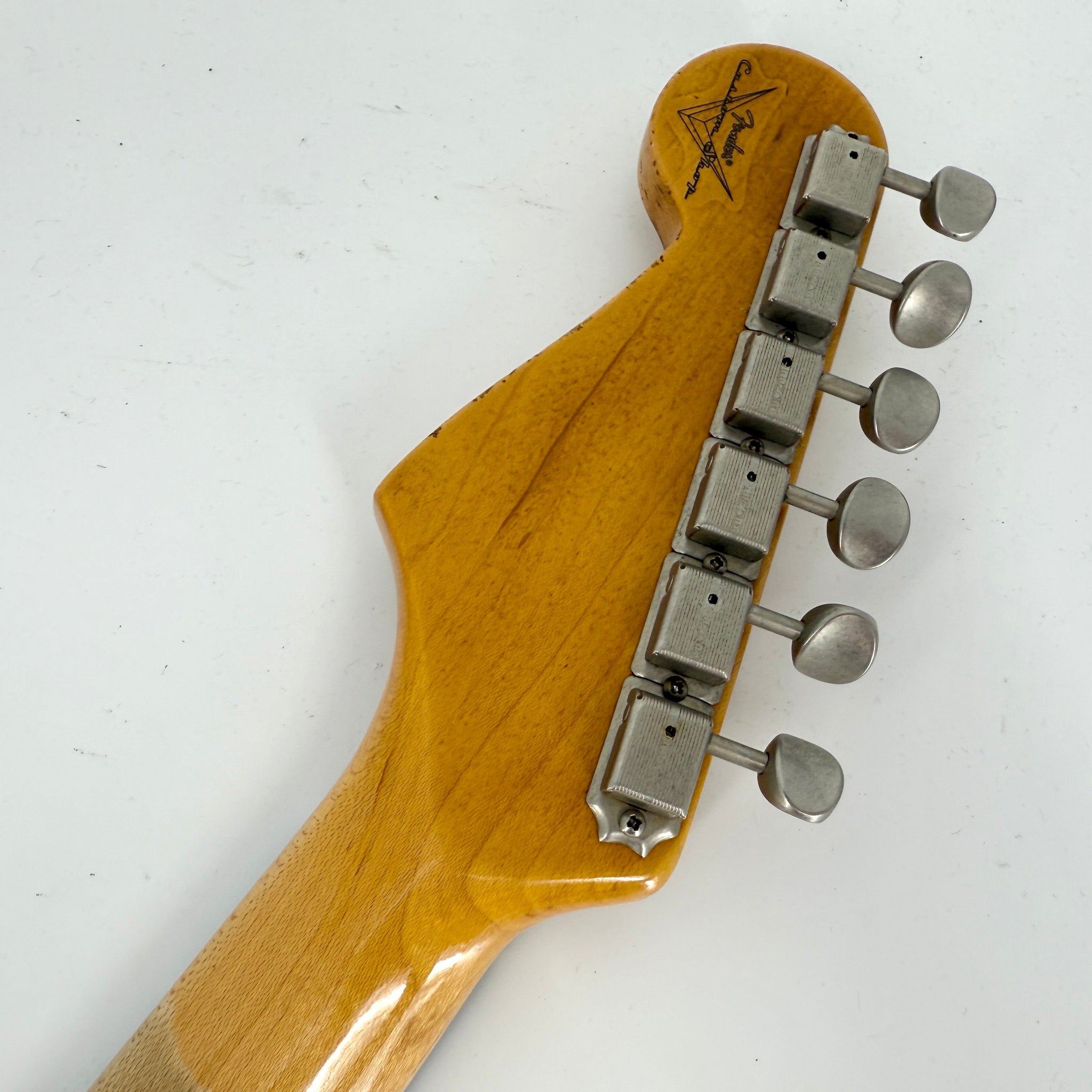 2018 Fender Custom Shop '63 Special Stratocaster Heavy Relic - Graffiti Yellow over Sunburst | Tonebay