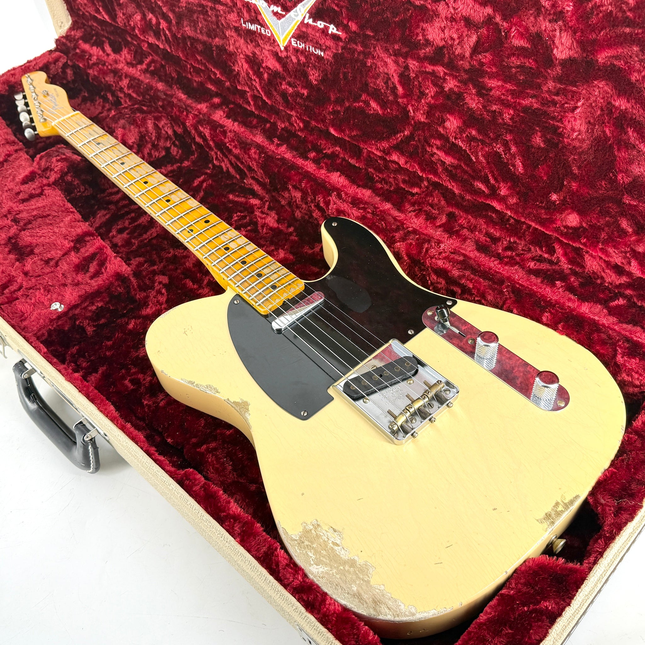 2016 Fender Custom Shop Limited Edition ’51 Telecaster Heavy Relic – Faded Nocaster Blonde | Tonebay