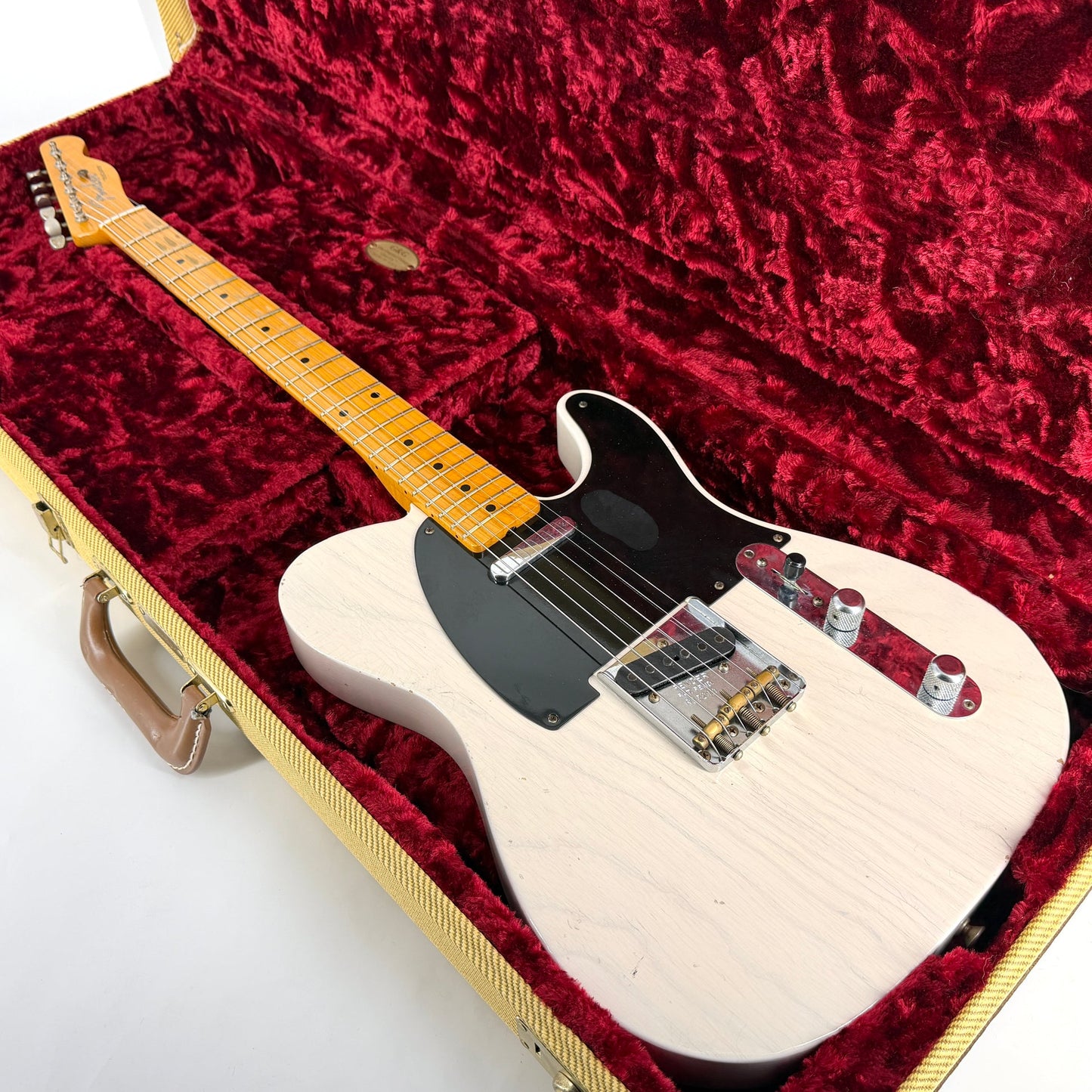 2015 Fender Custom Shop '52 Telecaster Journeyman Relic – White Blonde