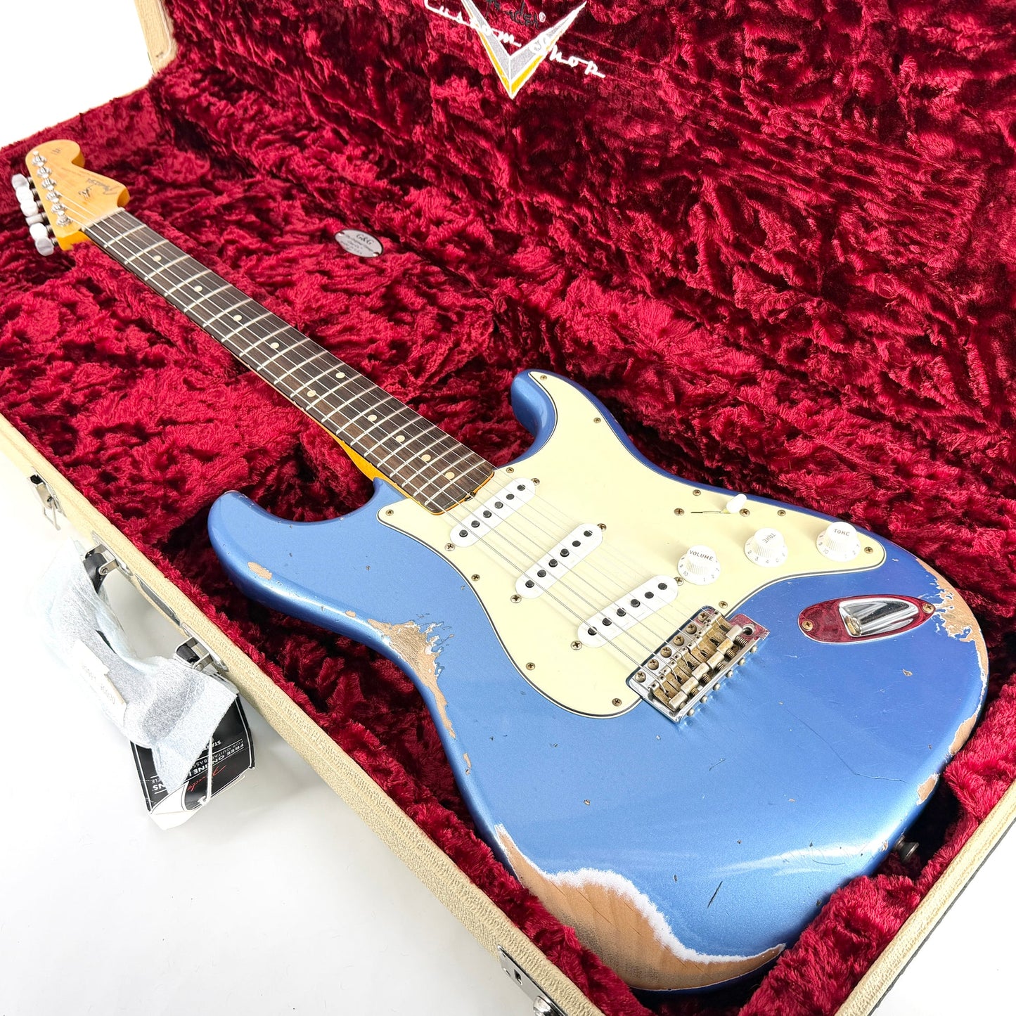 2022 Fender Custom Shop ’61 Stratocaster Heavy Relic - Lake Placid Blue