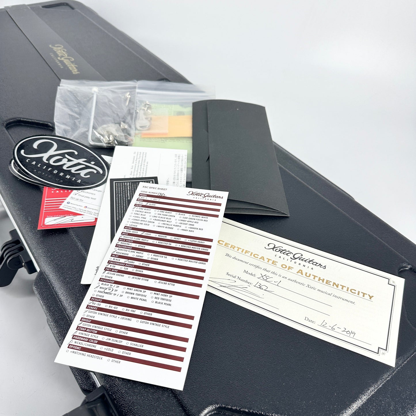 2019 Xotic XSC-1 Light Aged - 2 Tone Sunburst | Tonebay