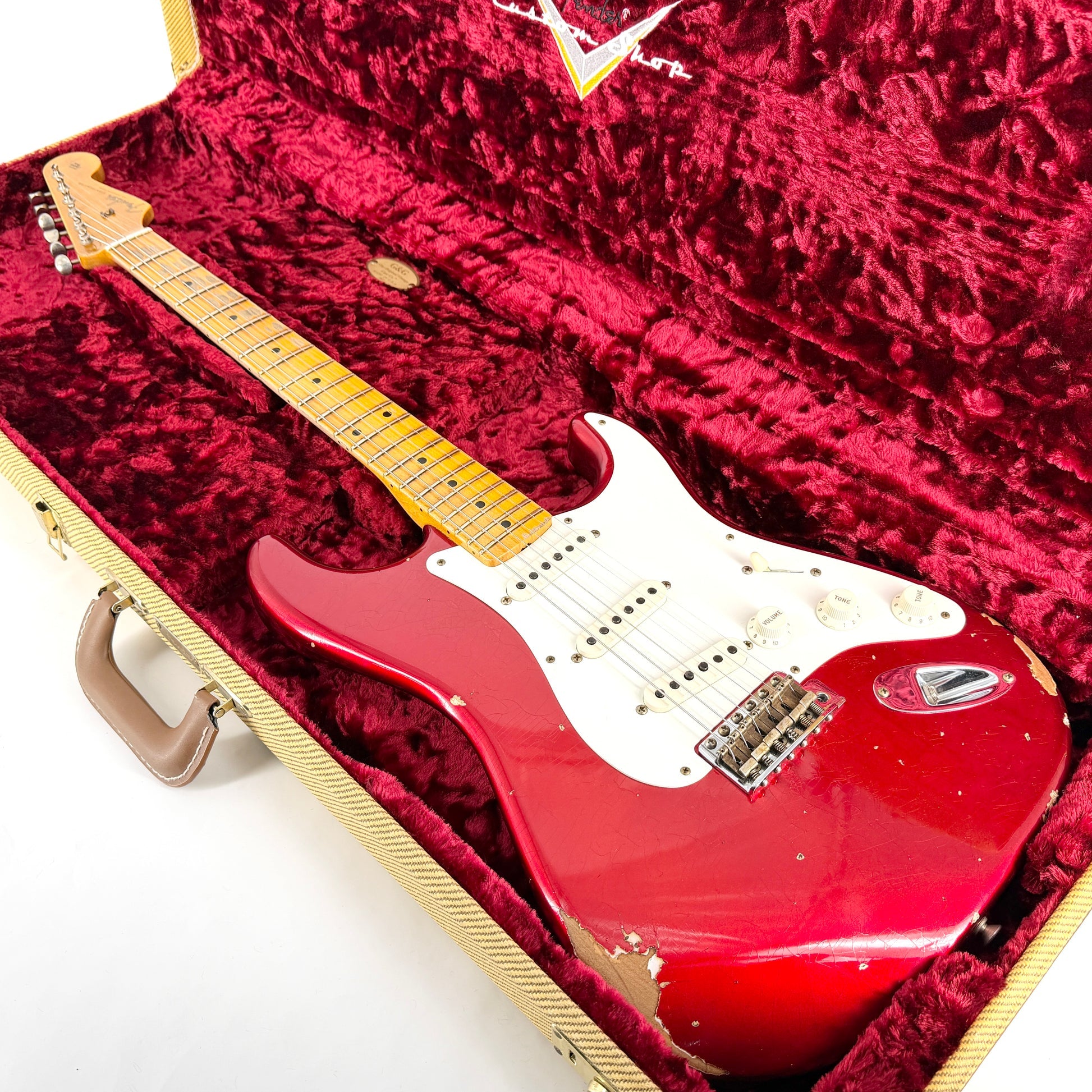 2023 Fender Custom Shop '58 Stratocaster Relic - Faded Aged Candy Apple Red
