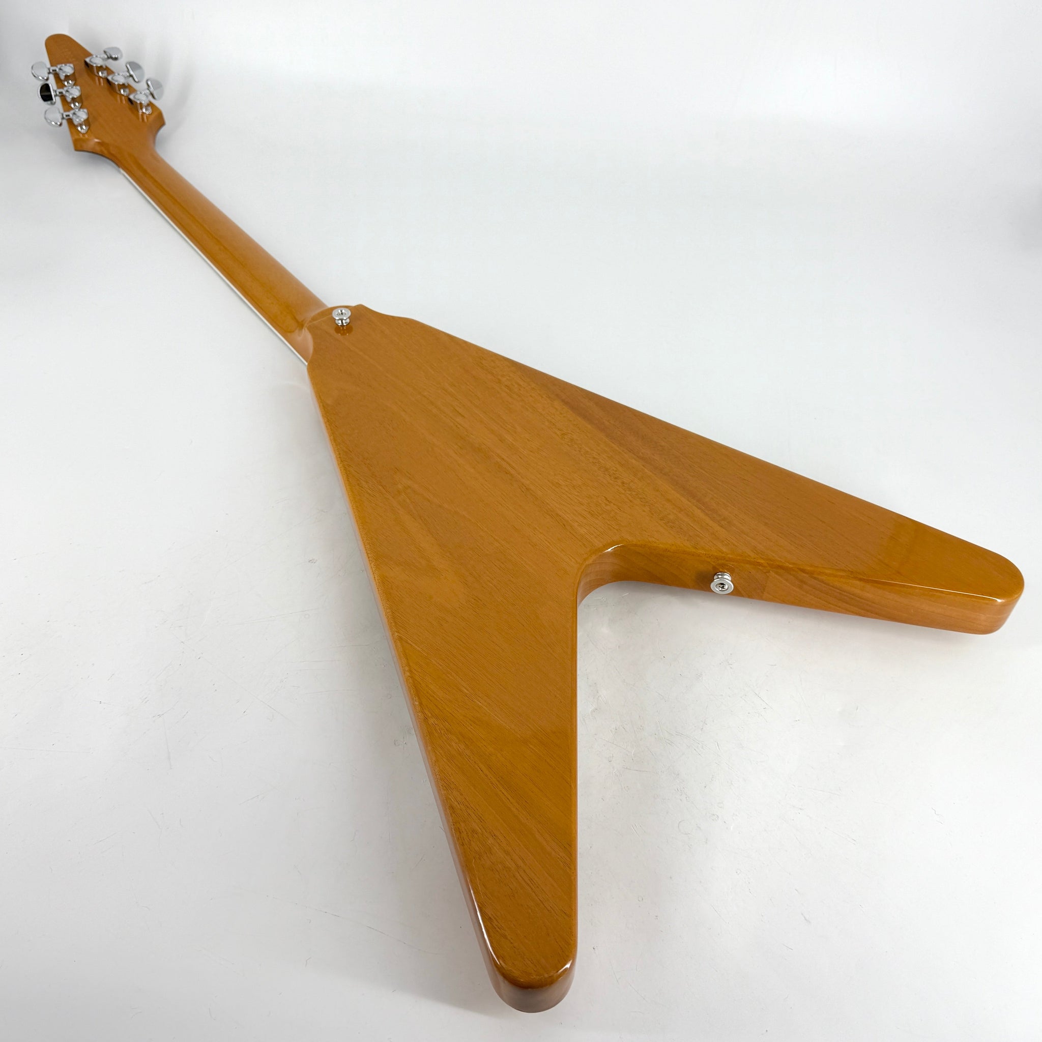 2024 Gibson 70s Flying V - Antique Natural | Tonebay