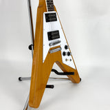 2024 Gibson 70s Flying V - Antique Natural | Tonebay