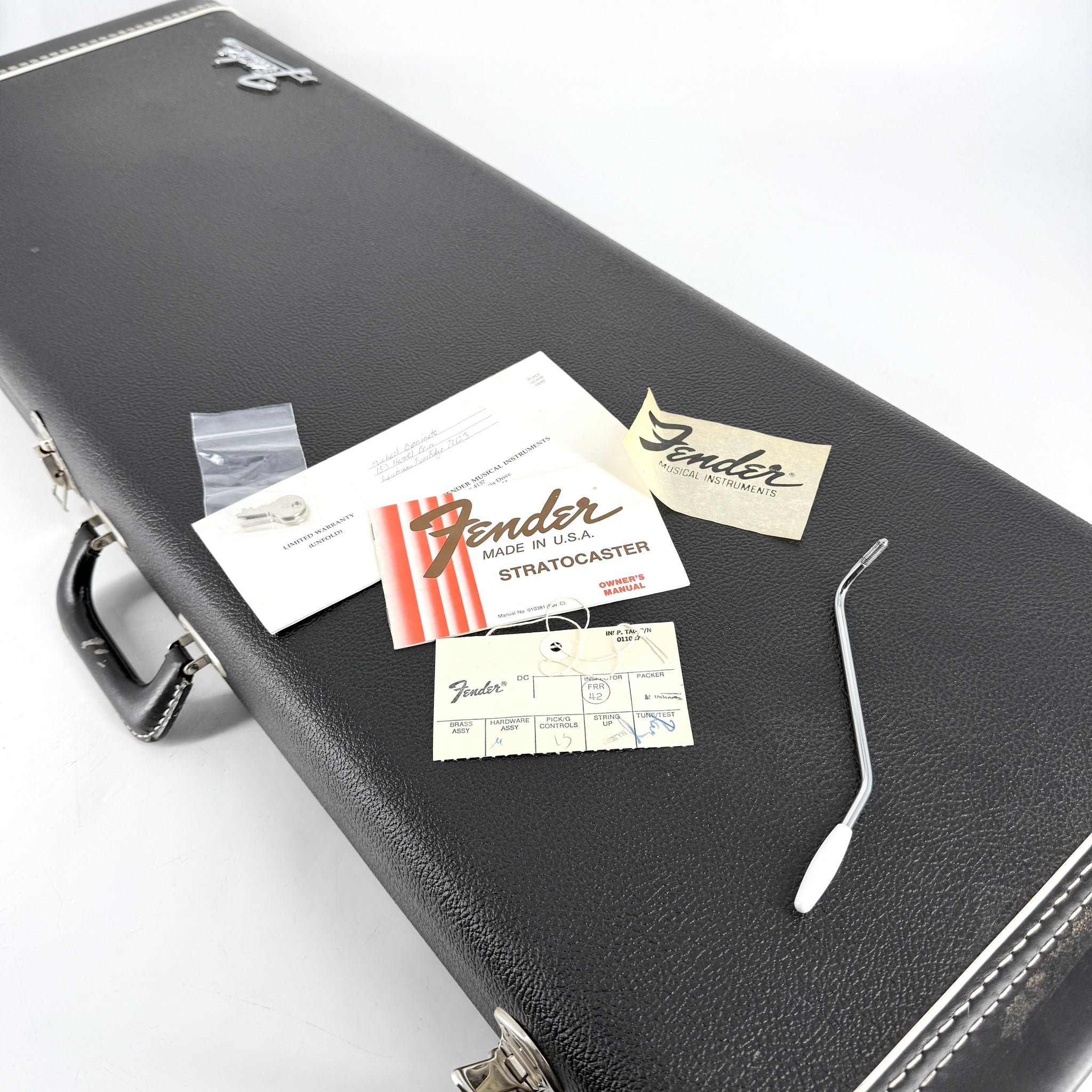 1982 Fender American Dan Smith Stratocaster – Olympic White | Tonebay