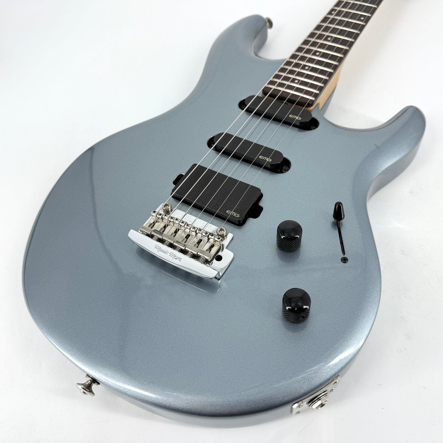 2012 Ernie Ball Music Man Luke II HSS - Luke Blue | Tonebay