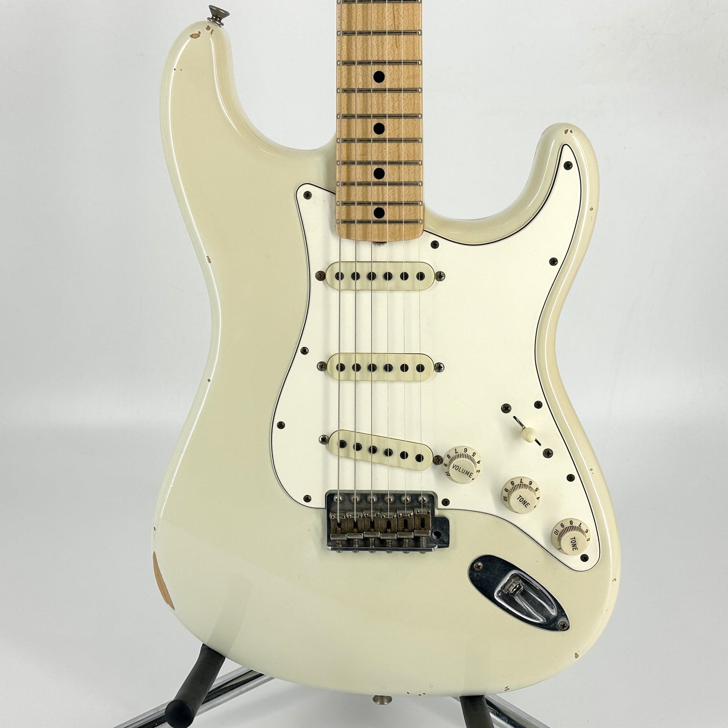 2015 Fender Custom Shop 1970 Stratocaster Relic - Olympic White | Tonebay
