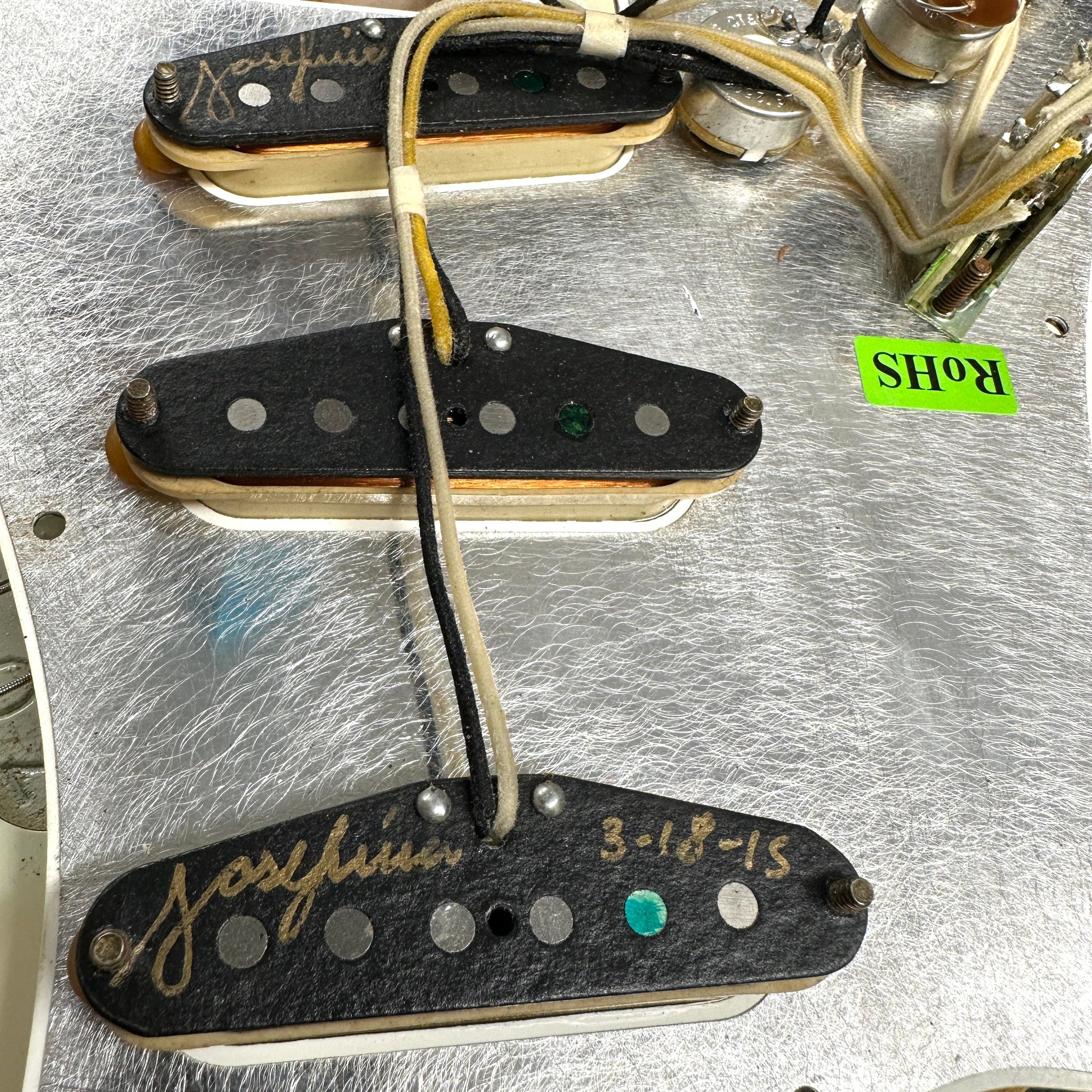 2015 Fender Custom Shop 1970 Stratocaster Relic - Olympic White | Tonebay