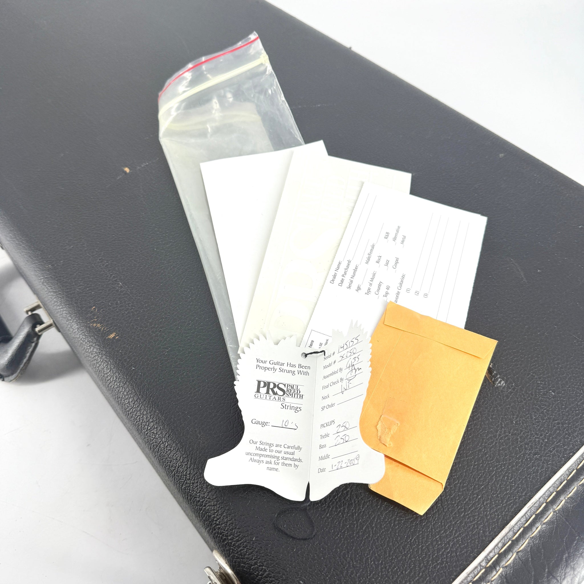 2009 PRS SC-250 Singlecut - McCarty Tobacco Sunburst | Tonebay