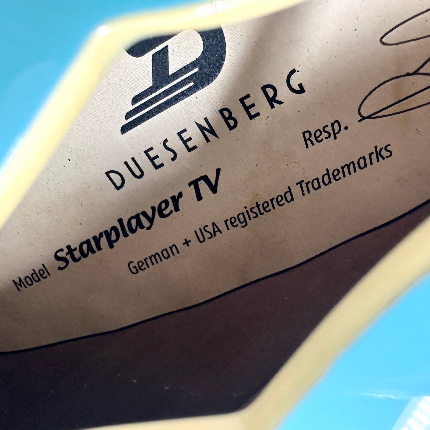 2020 Duesenberg Starplayer TV - Narvik Blue | Tonebay