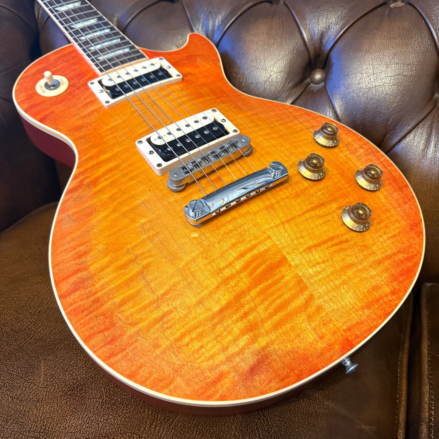 2005 Gibson Les Paul Standard 50s Faded – Heritage Cherry Sunburst | Tonebay