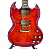 2009 Gibson Custom Shop SG Elegant Quilt - Firemist | Tonebay