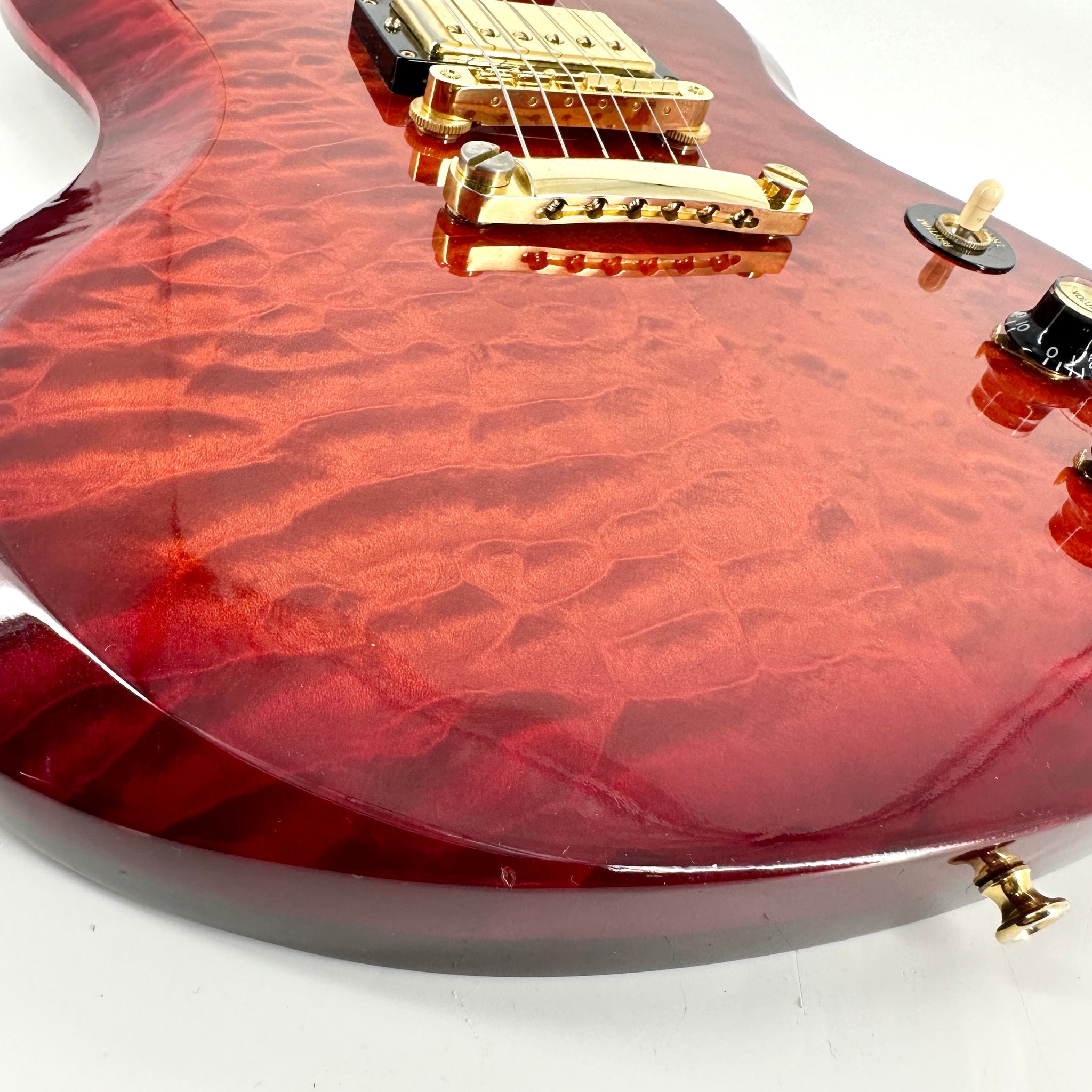 2009 Gibson Custom Shop SG Elegant Quilt - Firemist | Tonebay