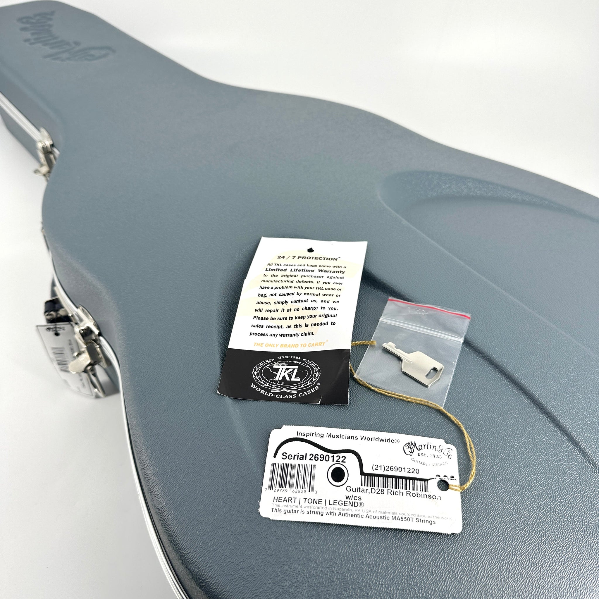 2021 Martin D-28 Rich Robinson Signature - Natural Aged | Tonebay