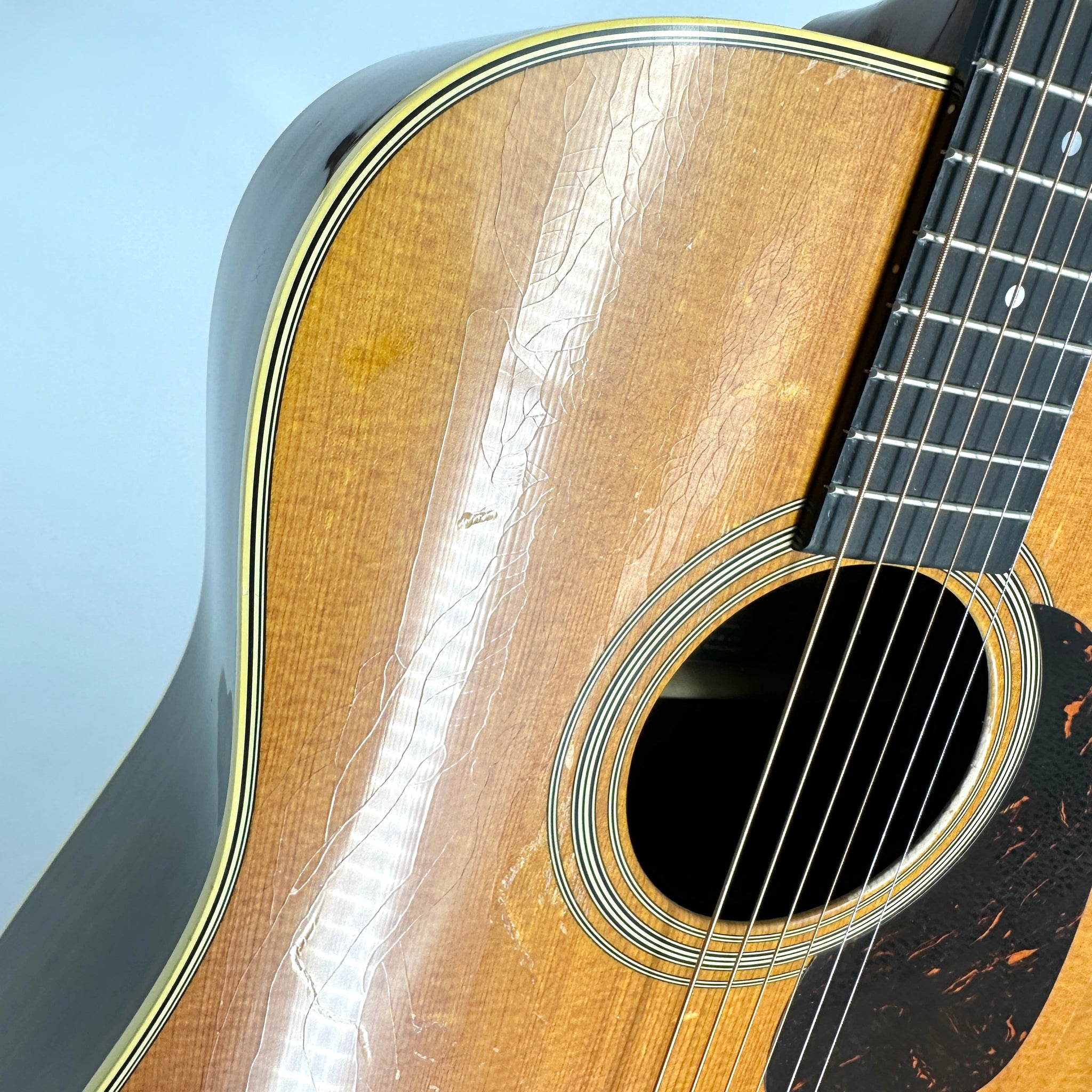 2021 Martin D-28 Rich Robinson Signature - Natural Aged | Tonebay