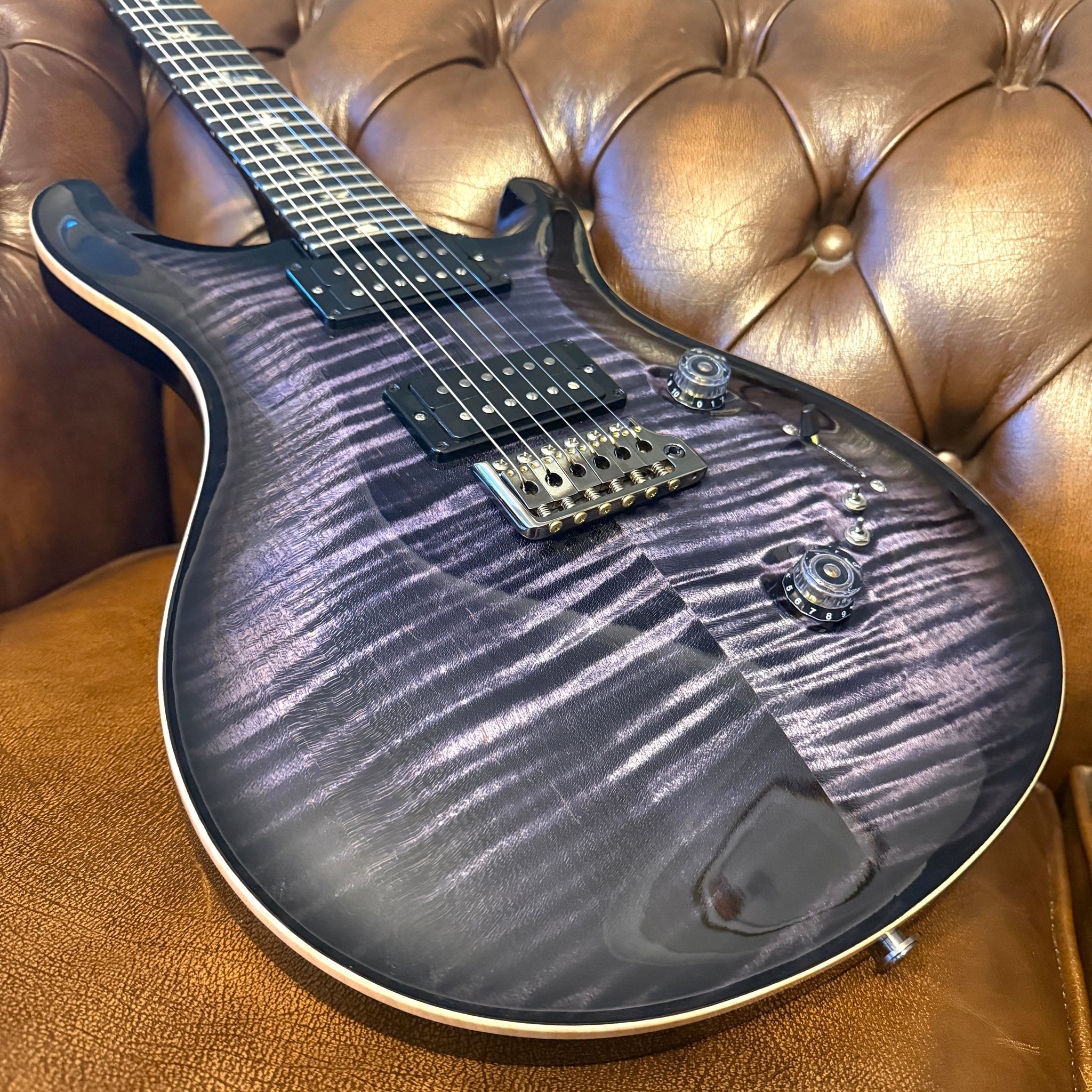2022 PRS Wood Library Limited Edition Custom 24-08 – Charcoal Purple Burst | Tonebay