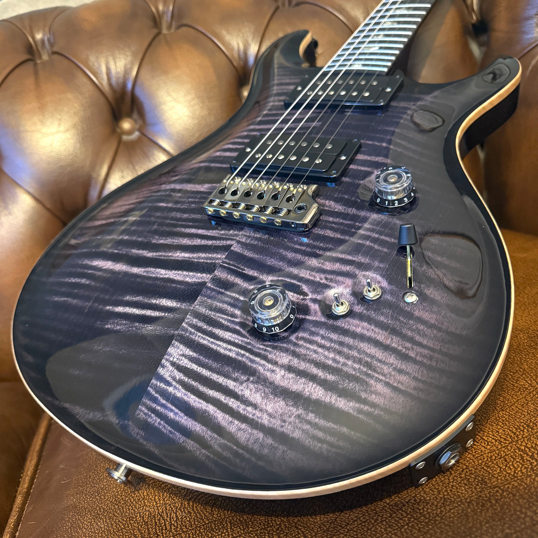 2022 PRS Wood Library Limited Edition Custom 24-08 – Charcoal Purple Burst | Tonebay