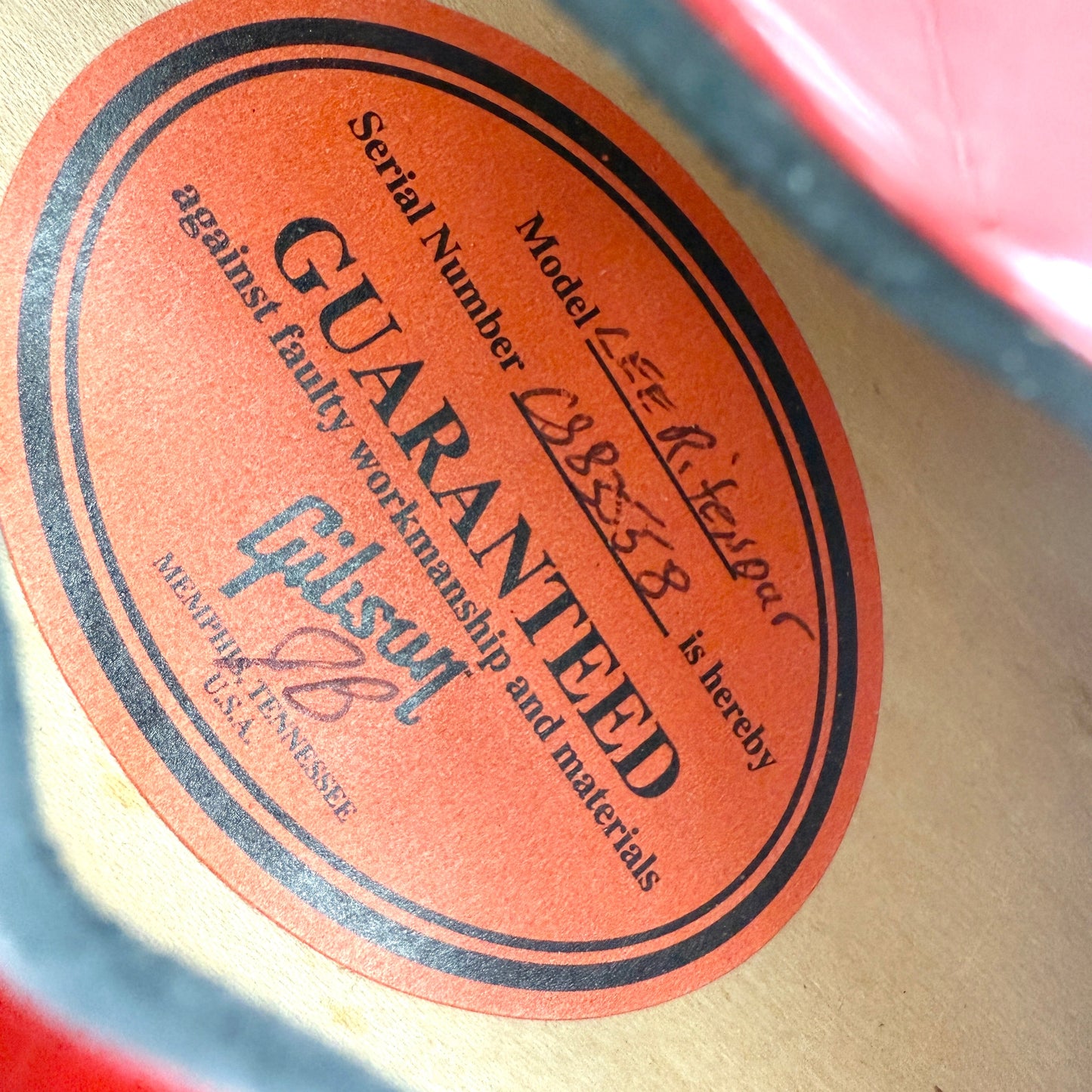 2008 Gibson Custom Shop Lee Ritenour ES-335 VOS – Cherry | Tonebay