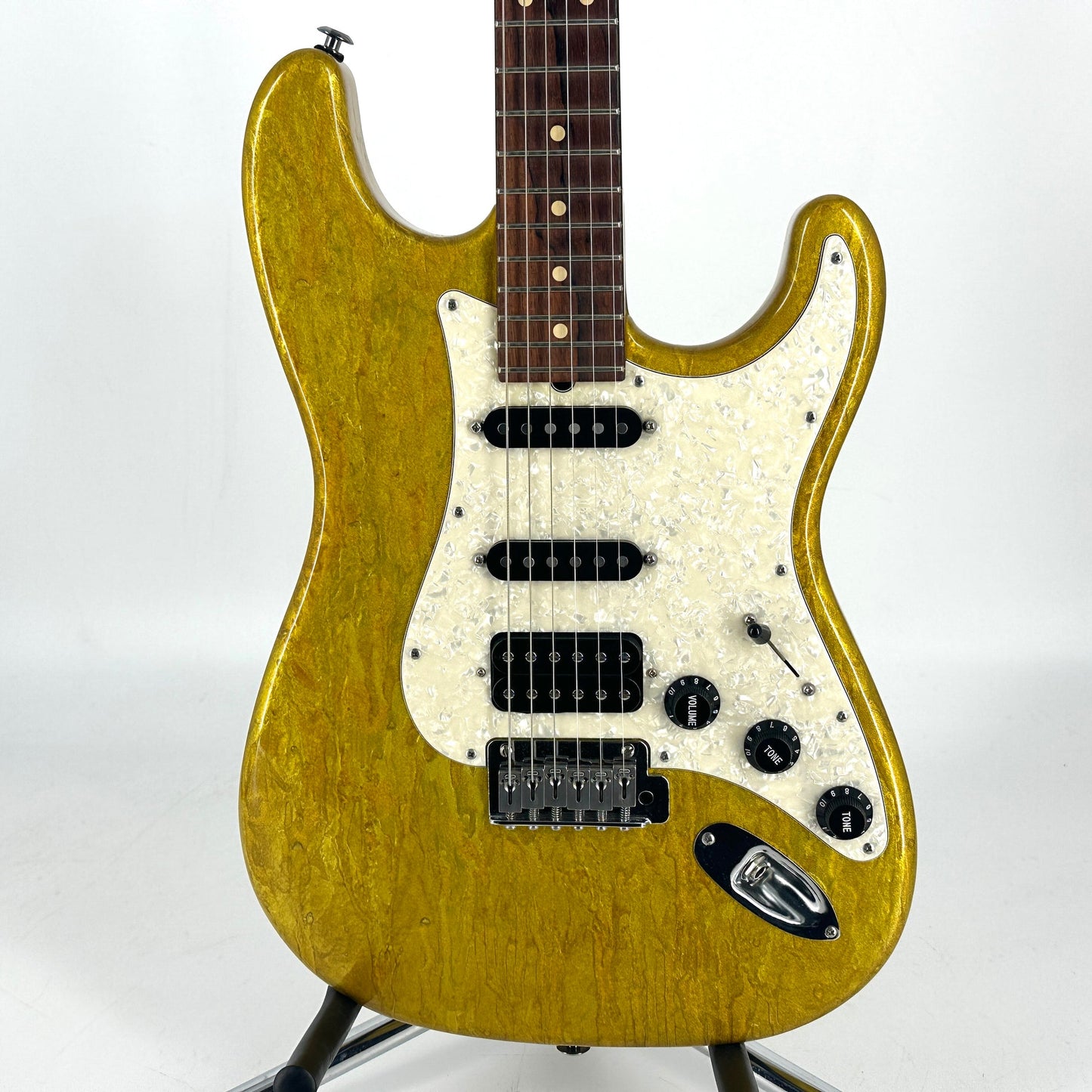 2005 Suhr Classic HSS Limited Edition - Gold Drip | Tonebay