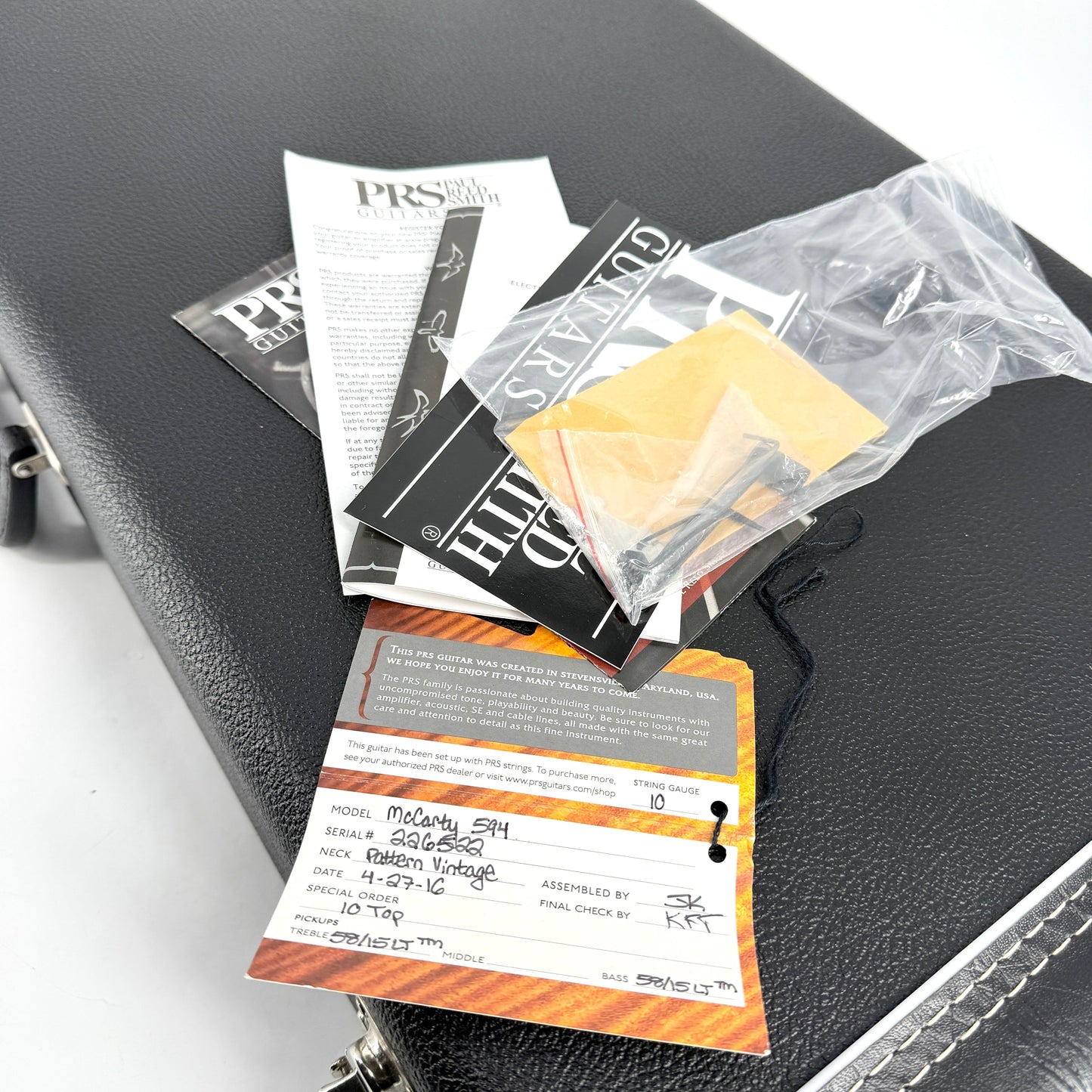 2016 PRS McCarty 594 10 Top – Faded Whale Blue | Tonebay