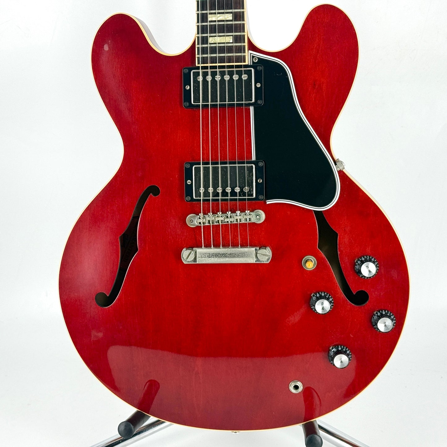 2011 Gibson Custom Shop Block Reissue ES-335 - Cherry Red | Tonebay