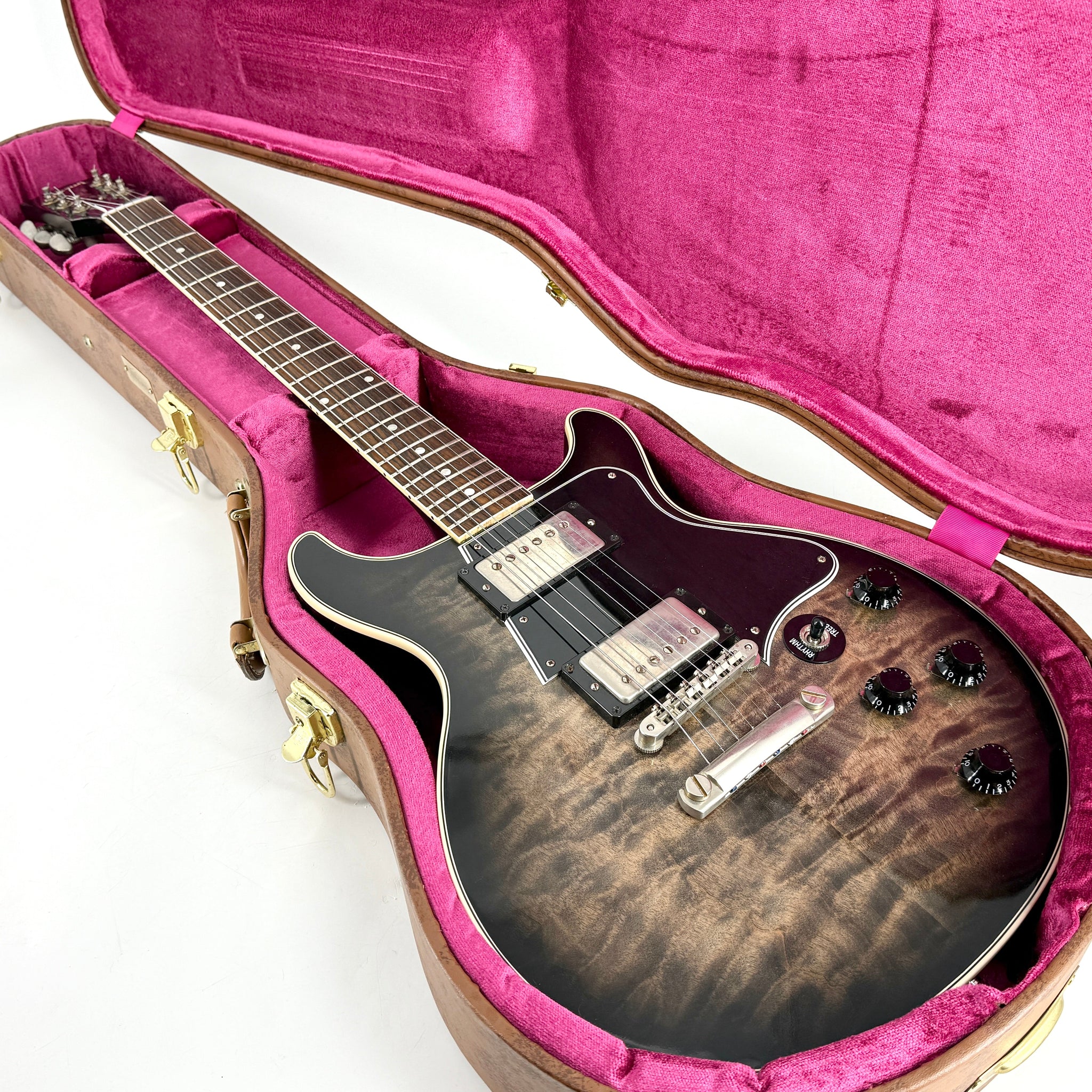 2019 Gibson Custom Shop Les Paul Special Double Cut Figured - Cobra Burst | Tonebay