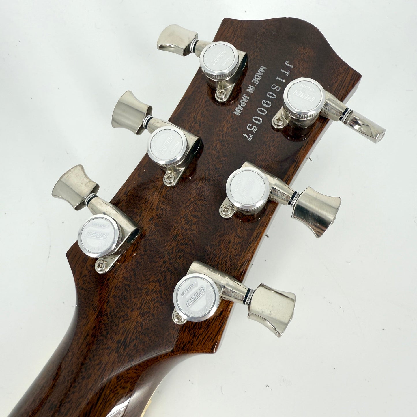 2018 Gretsch G6228FM Players Edition Jet - Dark Cherry Stain | Tonebay