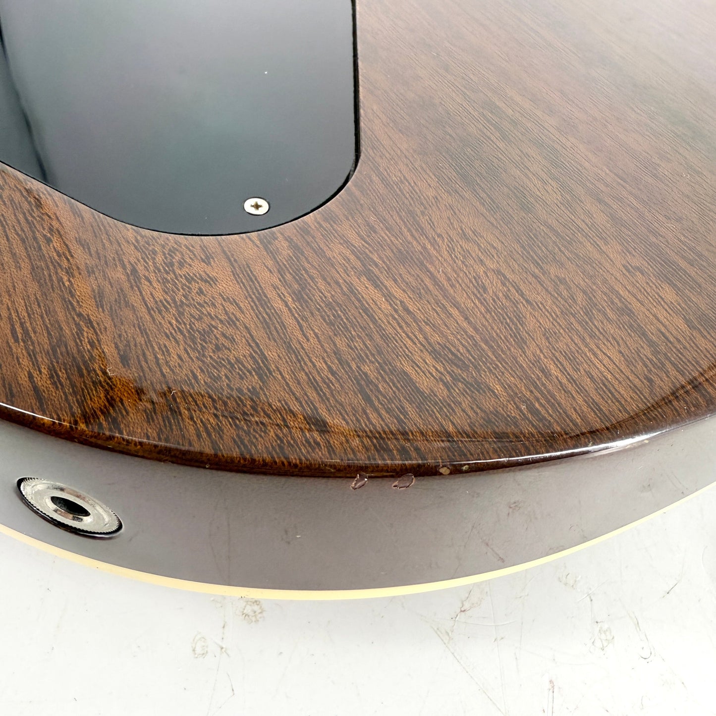 2018 Gretsch G6228FM Players Edition Jet - Dark Cherry Stain | Tonebay